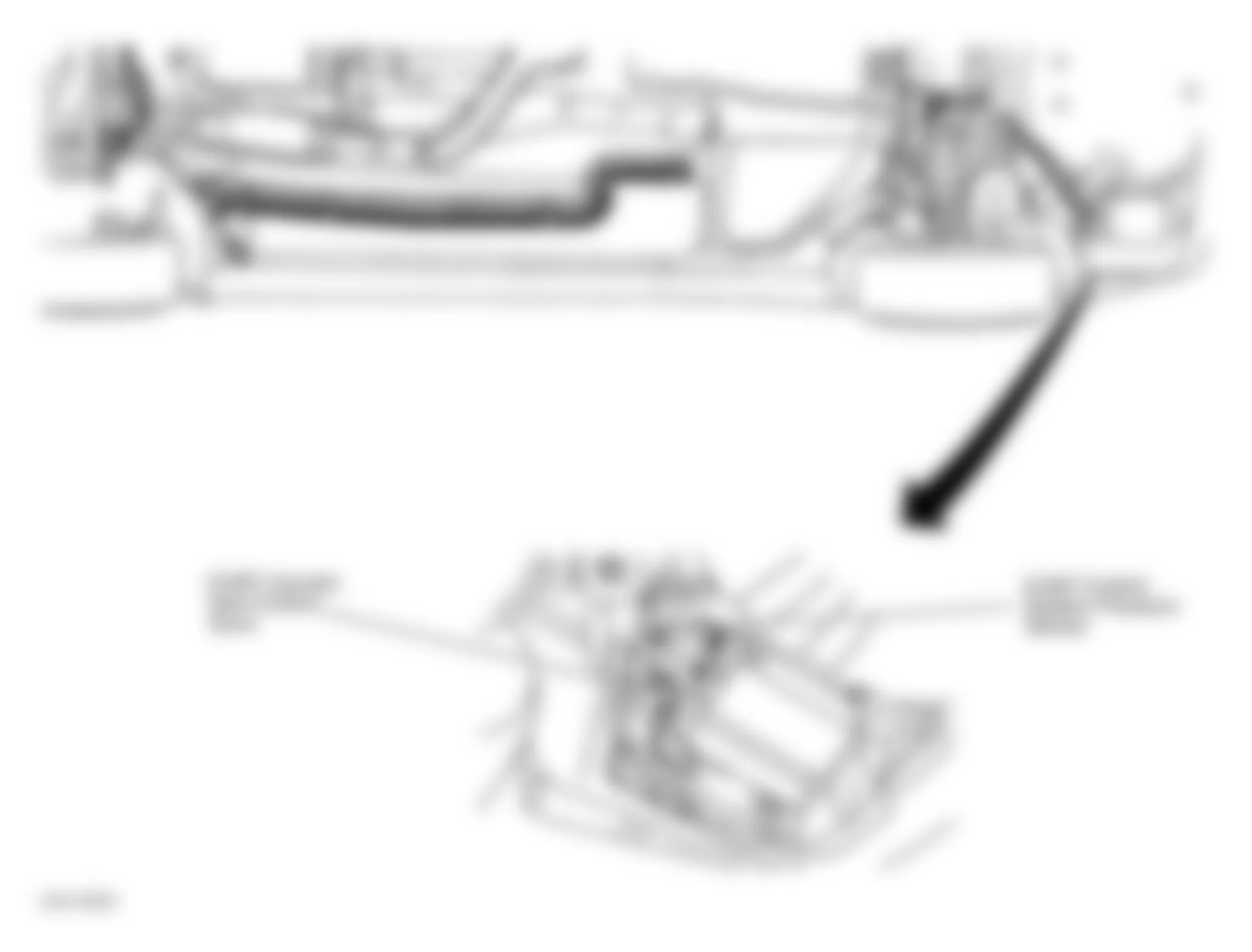 Infiniti G35 2003 - Component Locations -  Under Vehicle