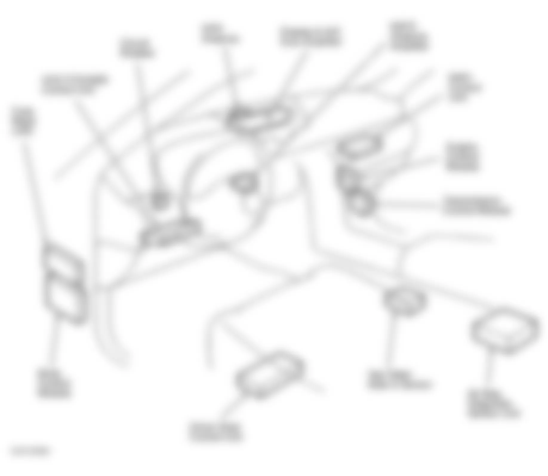 Infiniti G35 2003 - Component Locations -  Passenger Compartment