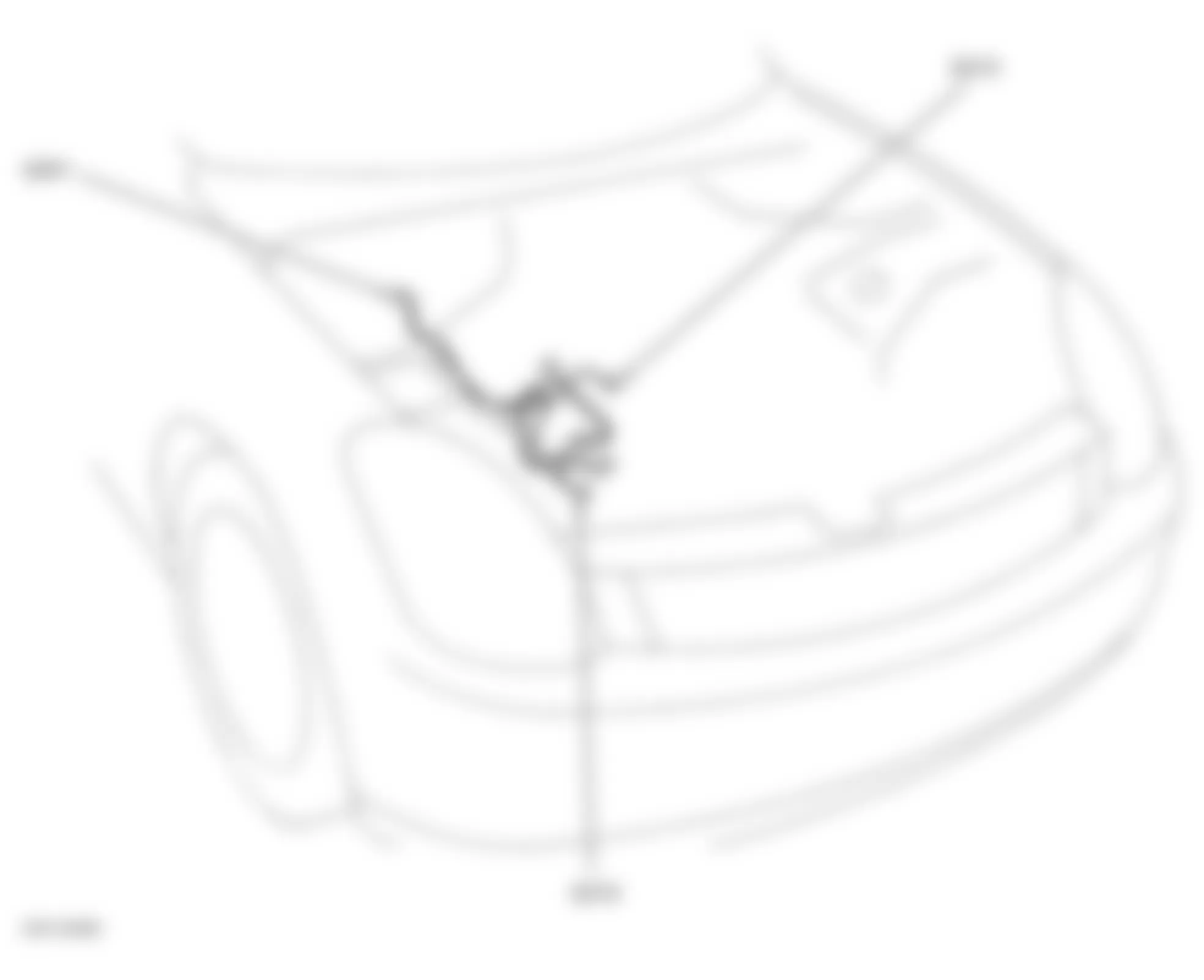 Infiniti G35 2003 - Component Locations -  Engine Compartment