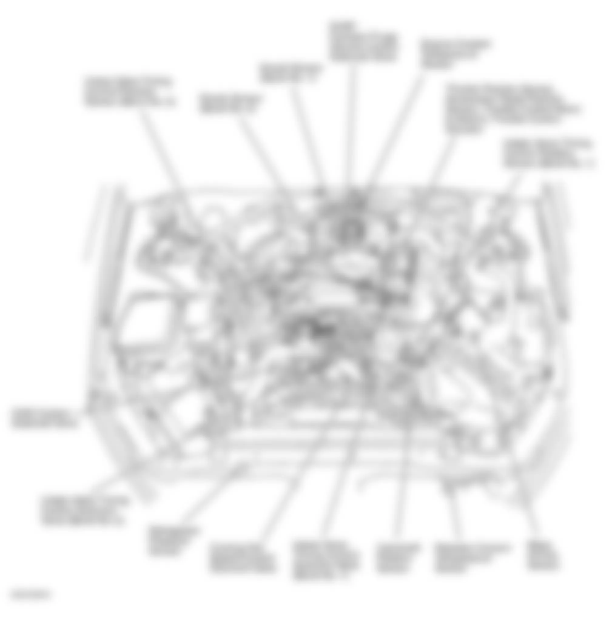 Infiniti Q45 2003 - Component Locations -  Engine Compartment