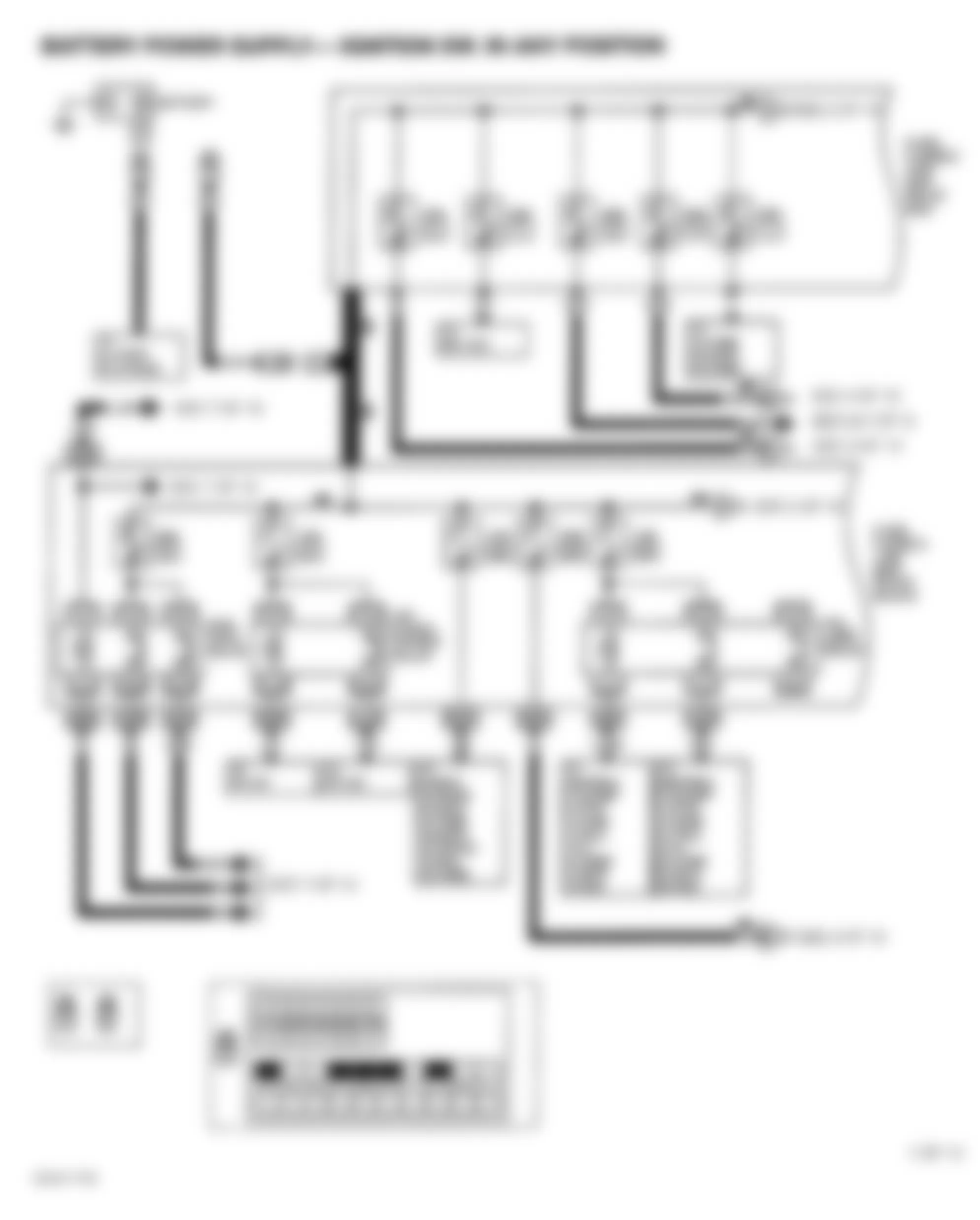 Infiniti Q45 2003 - Component Locations -  Identifying Circuit Protection Components (1 Of 10)