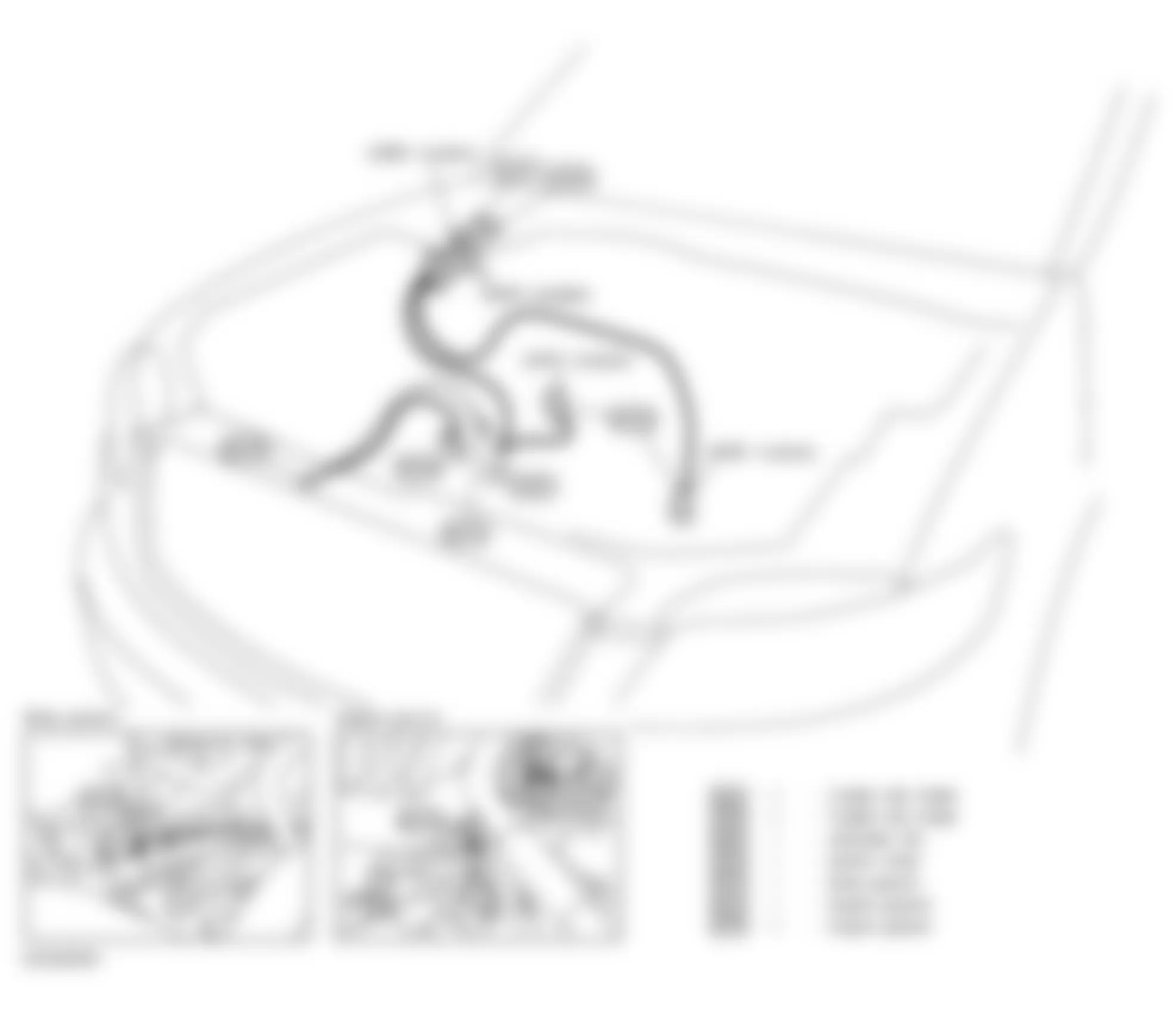 Infiniti FX35 2004 - Component Locations - Engine Compartment (3.5L)