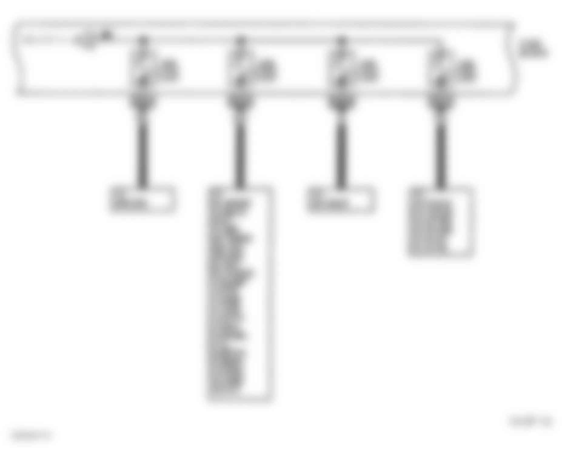 Infiniti FX45 2004 - Component Locations -  Identifying Circuit Protection Components (10 Of 13)