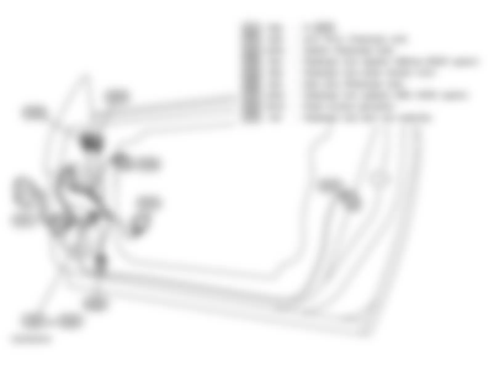 Infiniti G35 2004 - Component Locations -  Front Passenger Door