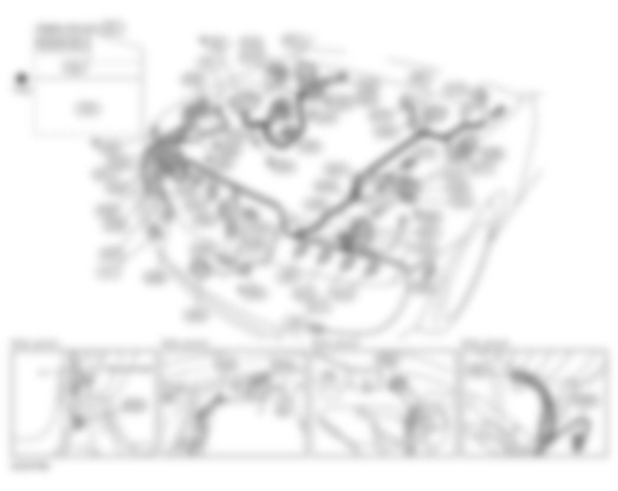 Infiniti M45 2004 - Component Locations -  Engine Compartment