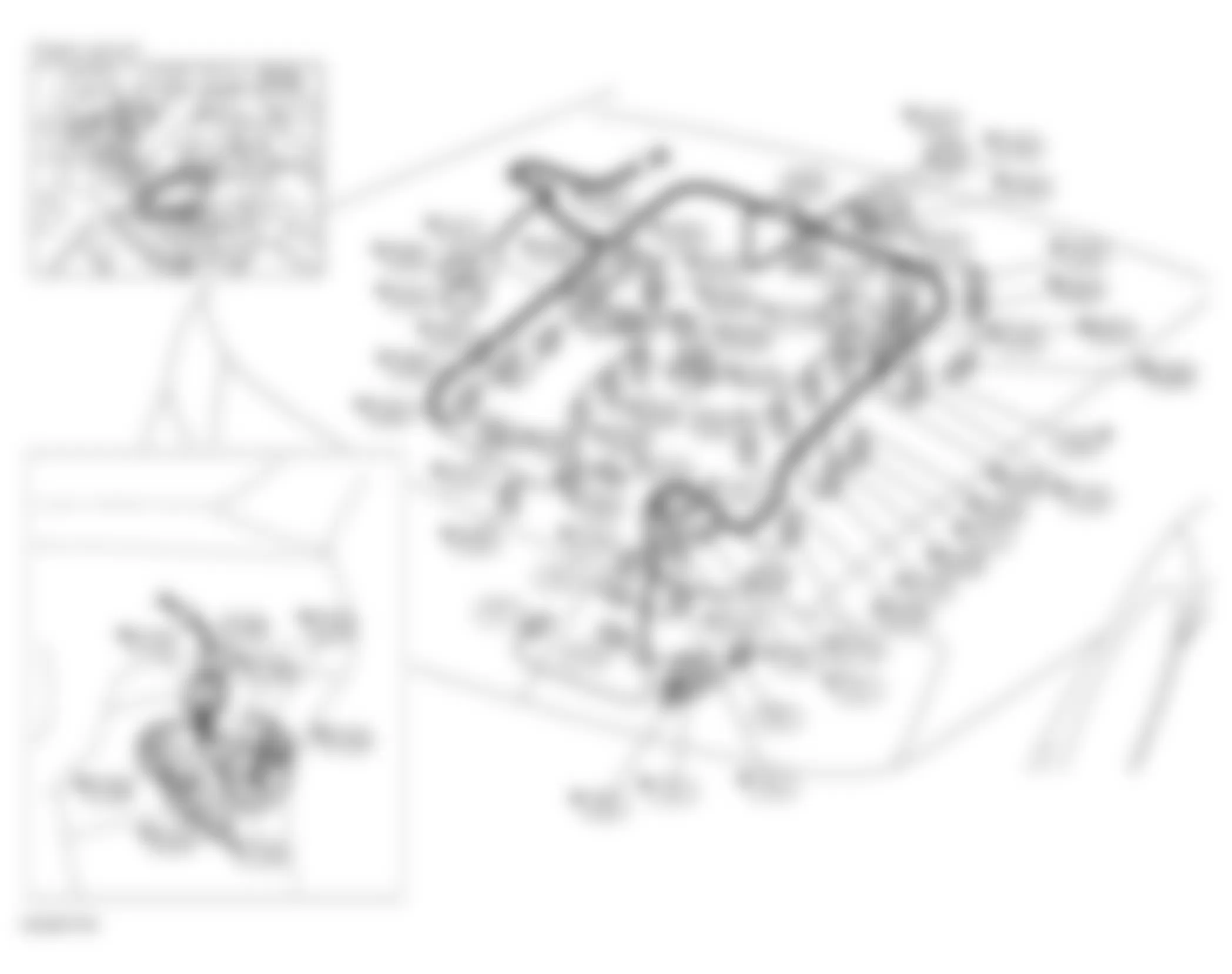 Infiniti M45 2004 - Component Locations -  Engine