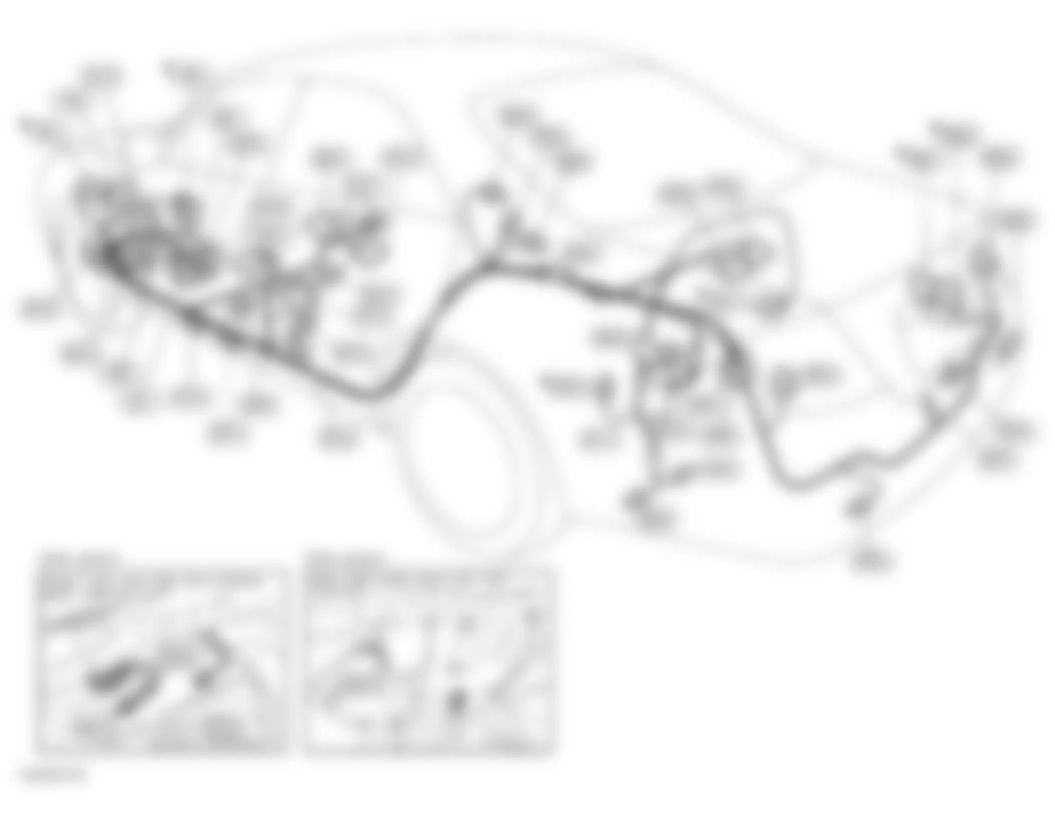 Infiniti M45 2004 - Component Locations -  Left Side Of Vehicle