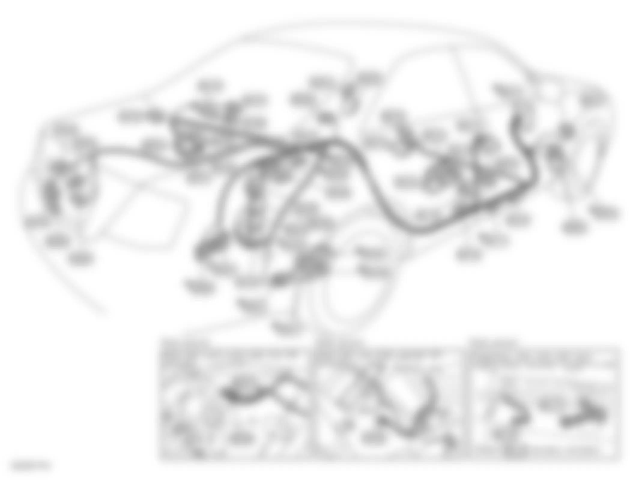 Infiniti M45 2004 - Component Locations -  Right Side Of Vehicle