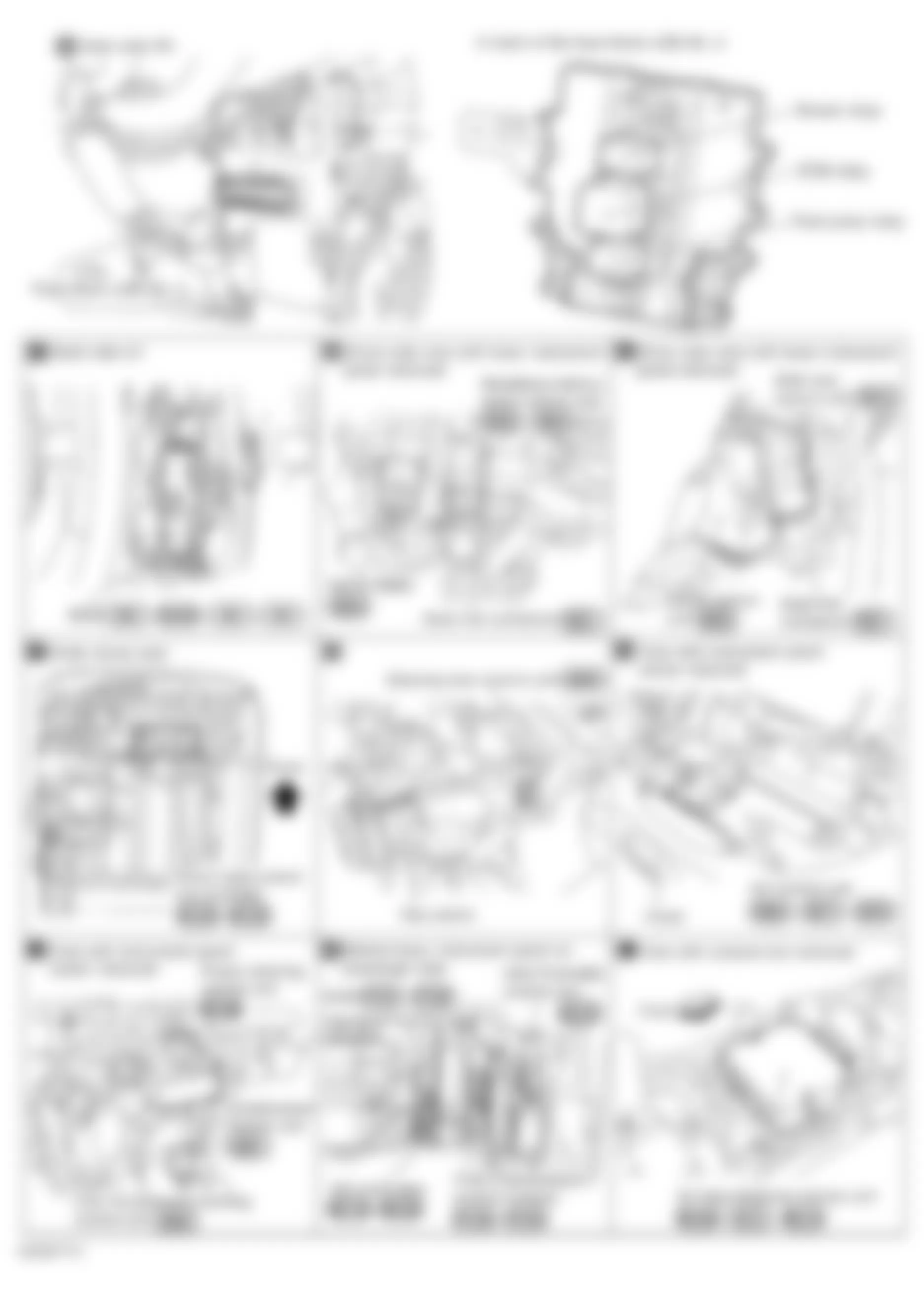 Infiniti M45 2004 - Component Locations -  Dash Components (2 Of 2)