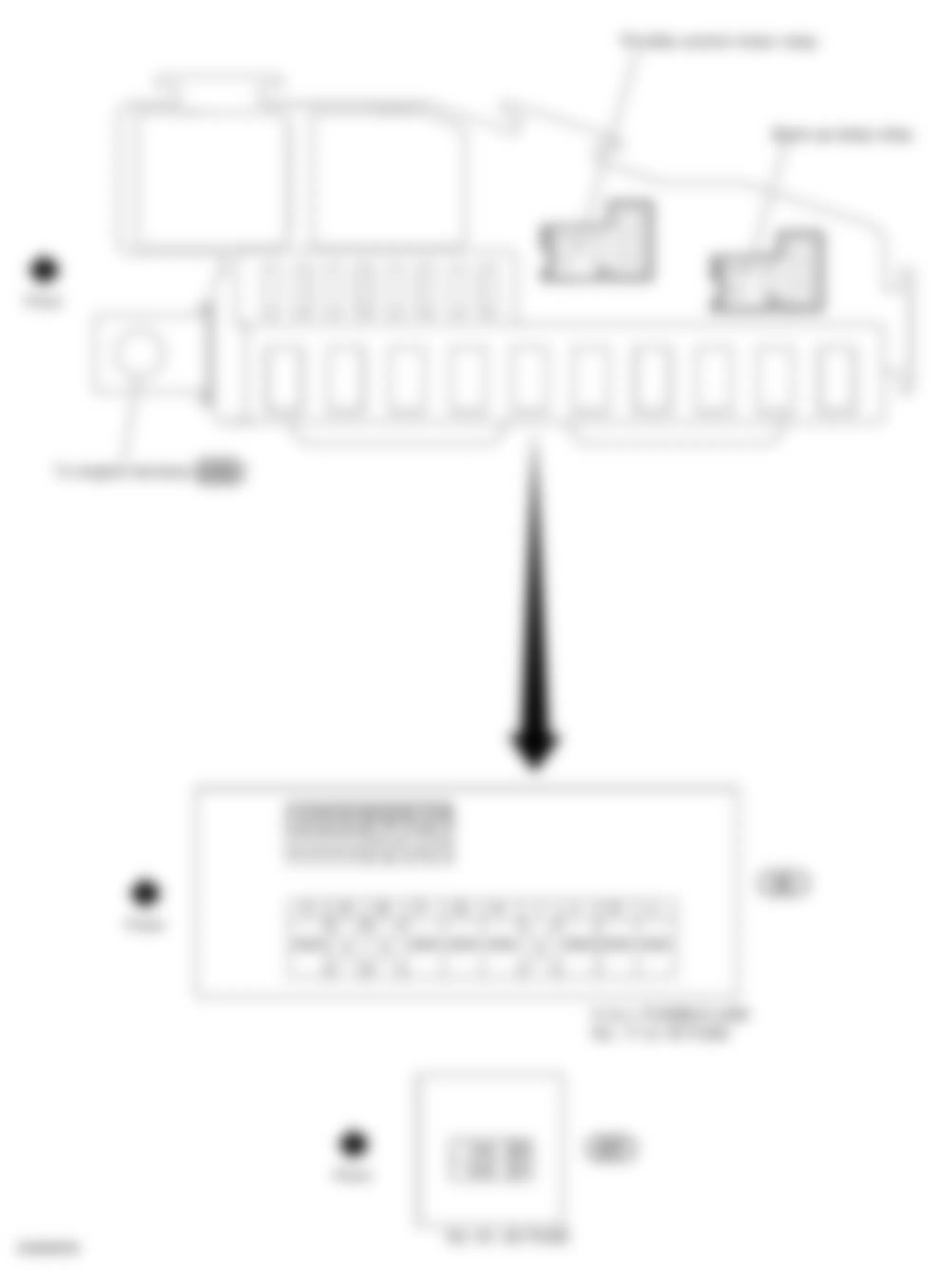 Infiniti Q45 2004 - Component Locations -  Fuse, Fusible Link & Relay Box