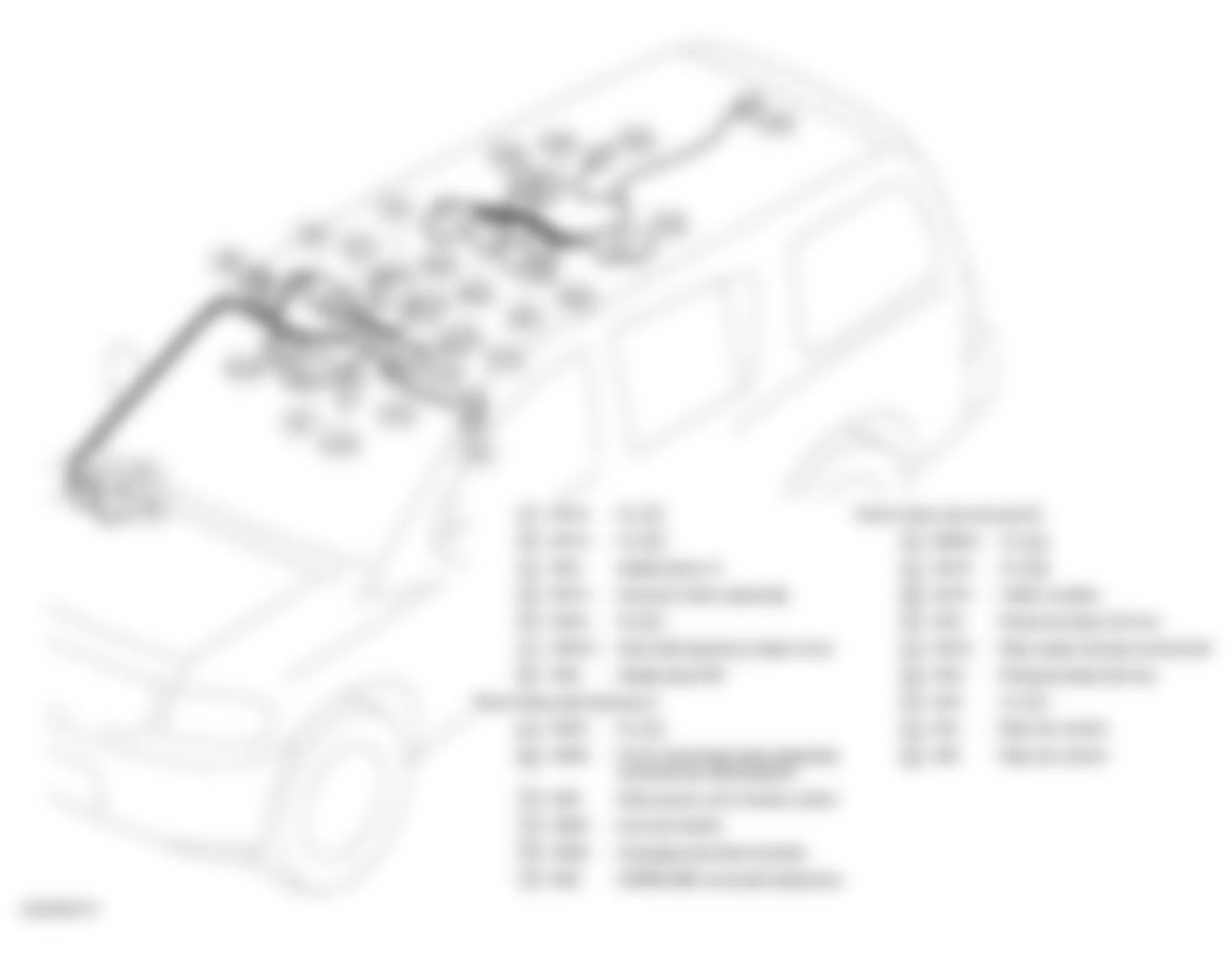 Infiniti QX56 2004 - Component Locations -  Roof