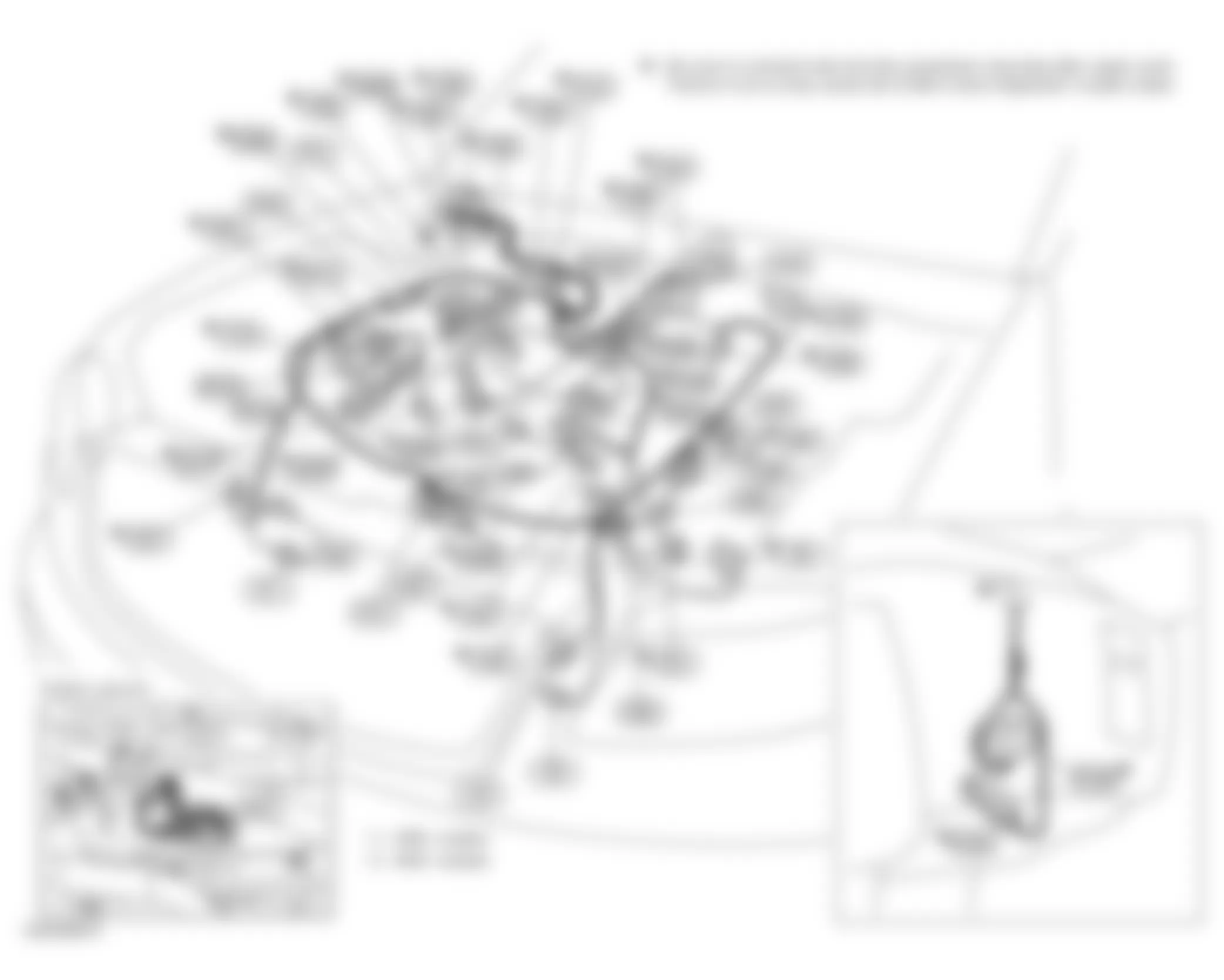 Infiniti FX35 2005 - Component Locations -  Engine (3.5L)