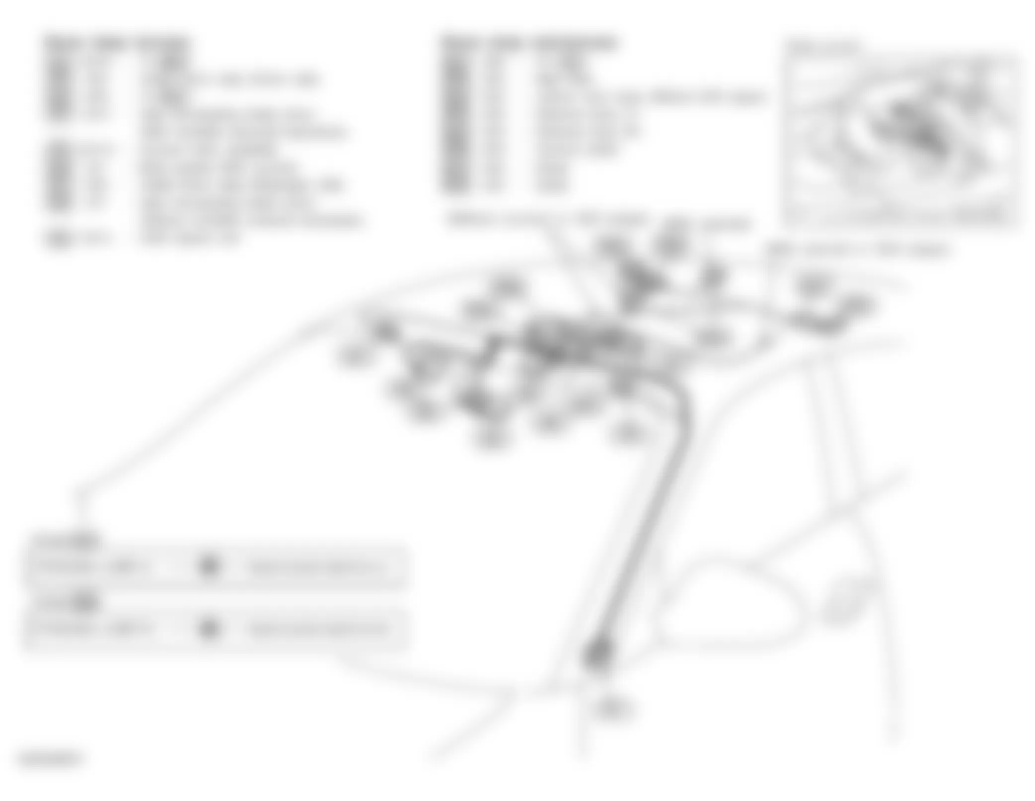 Infiniti FX35 2005 - Component Locations -  Front Of Roof