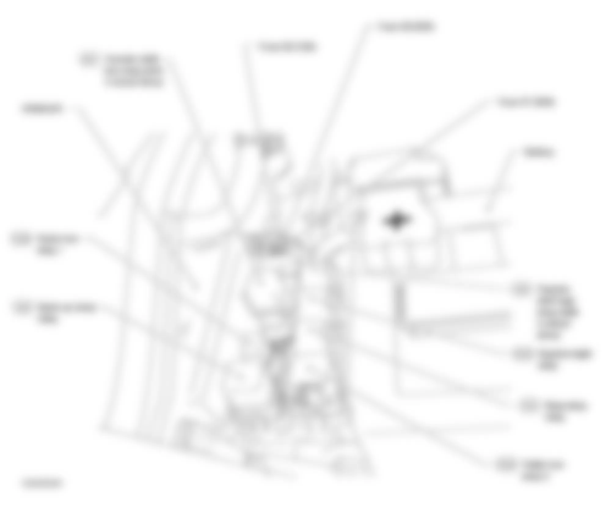 Infiniti QX56 2005 - Component Locations -  Right Rear Corner Of Engine Compartment