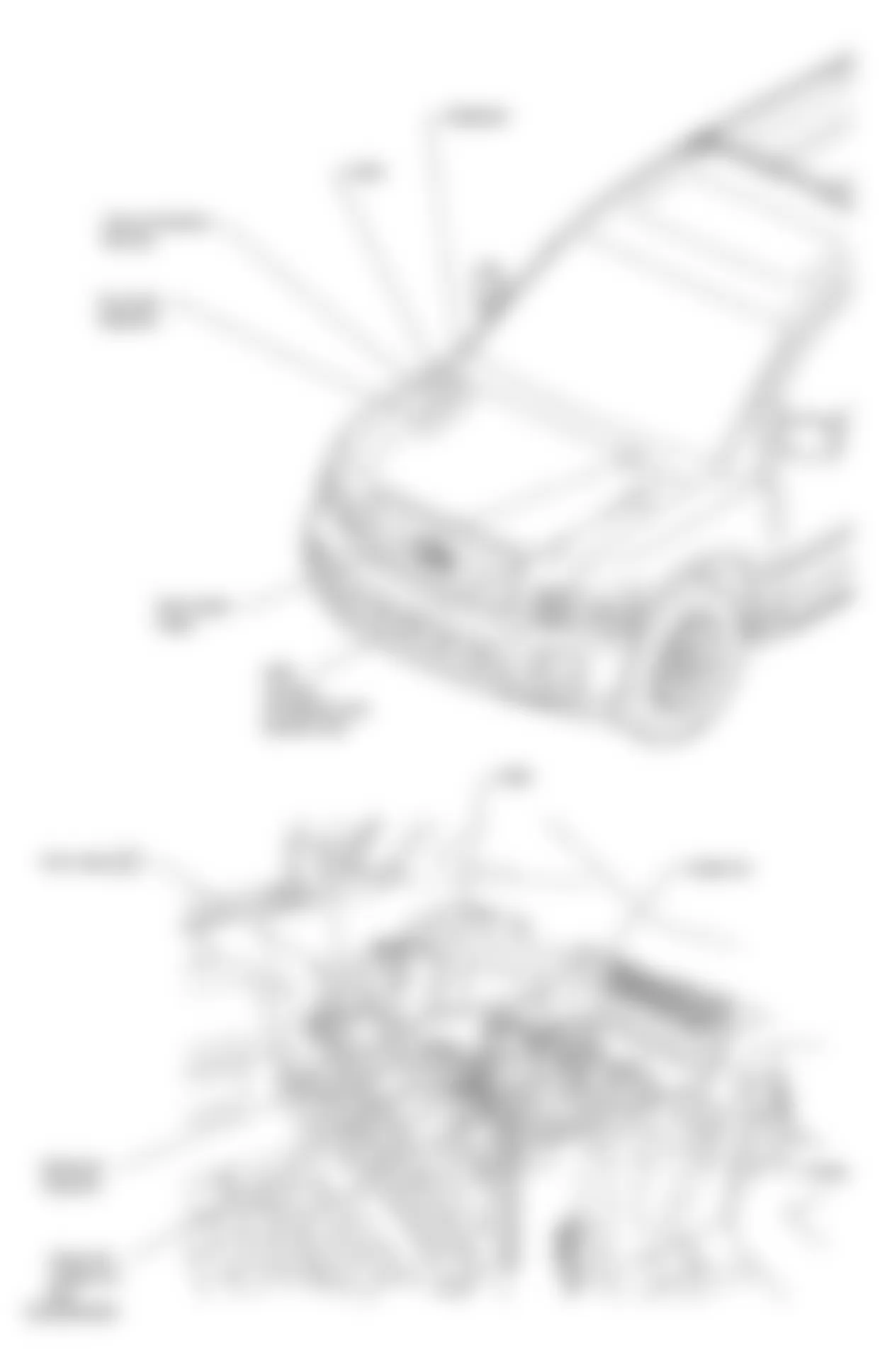 Infiniti QX56 2005 - Component Locations -  Engine Compartment