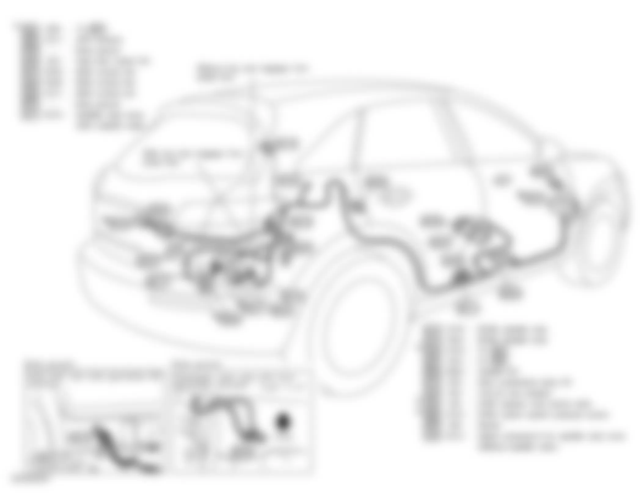 Infiniti FX35 2006 - Component Locations -  Right Side & Rear Of Body