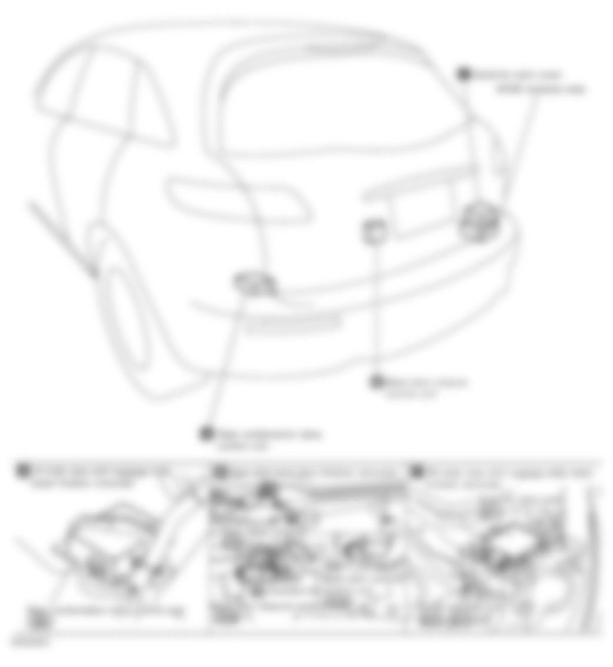 Infiniti FX35 2006 - Component Locations -  Luggage Compartment