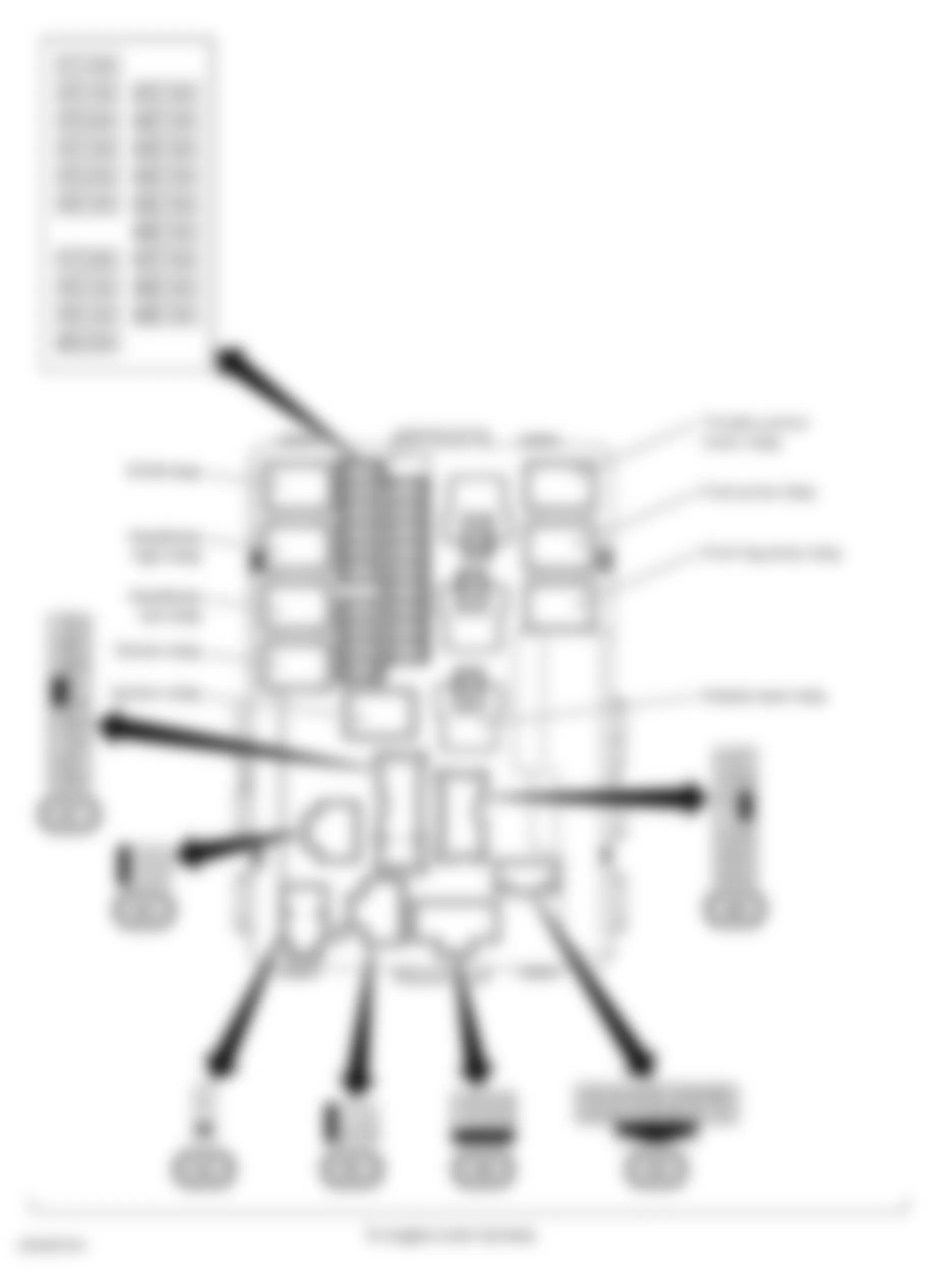 Infiniti M35 2006 - Component Locations -  IPDM E/R (Intelligent Power Distribution Module Engine Room)