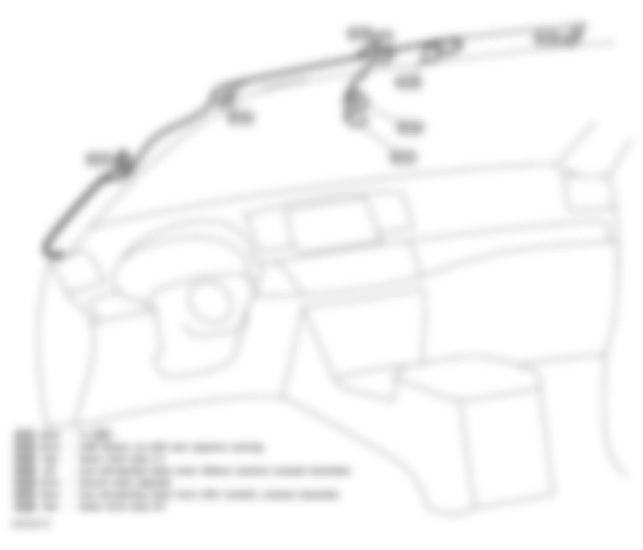 Infiniti M35 2006 - Component Locations -  Roof