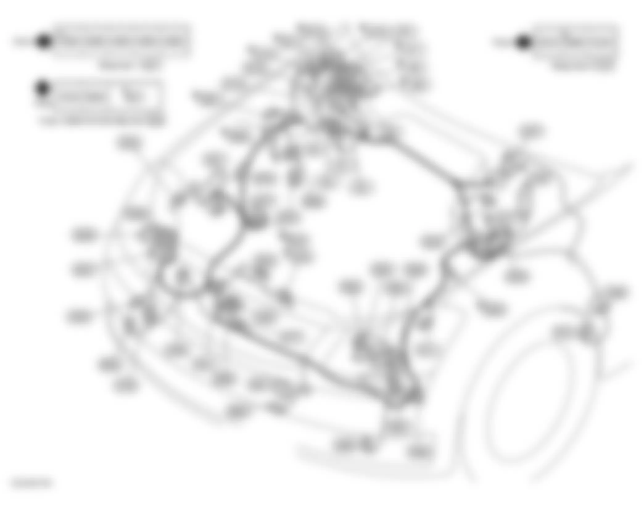 Infiniti M35 2006 - Component Locations -  Engine Compartment