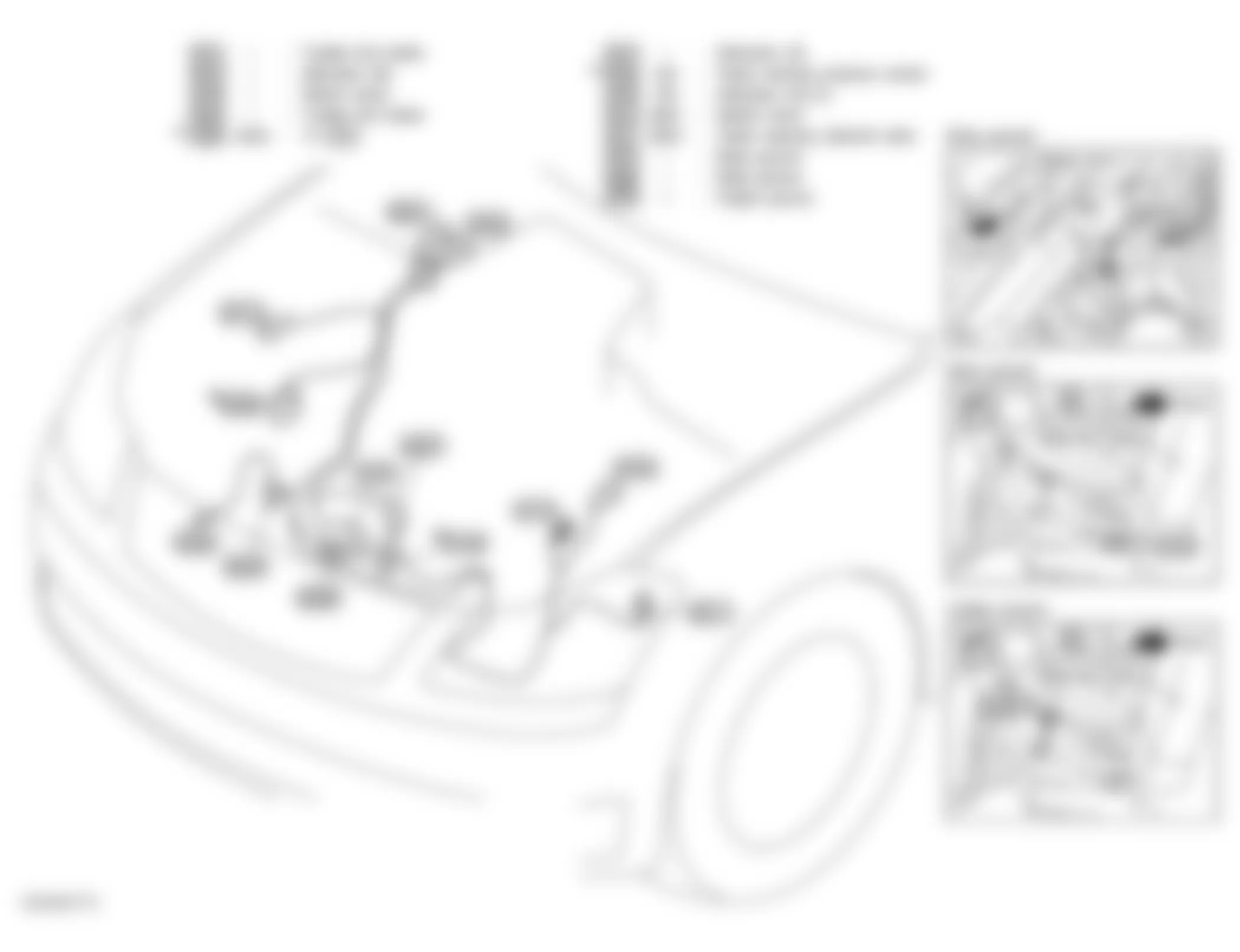 Infiniti M35 2006 - Component Locations -  Battery Cable (4.5L)