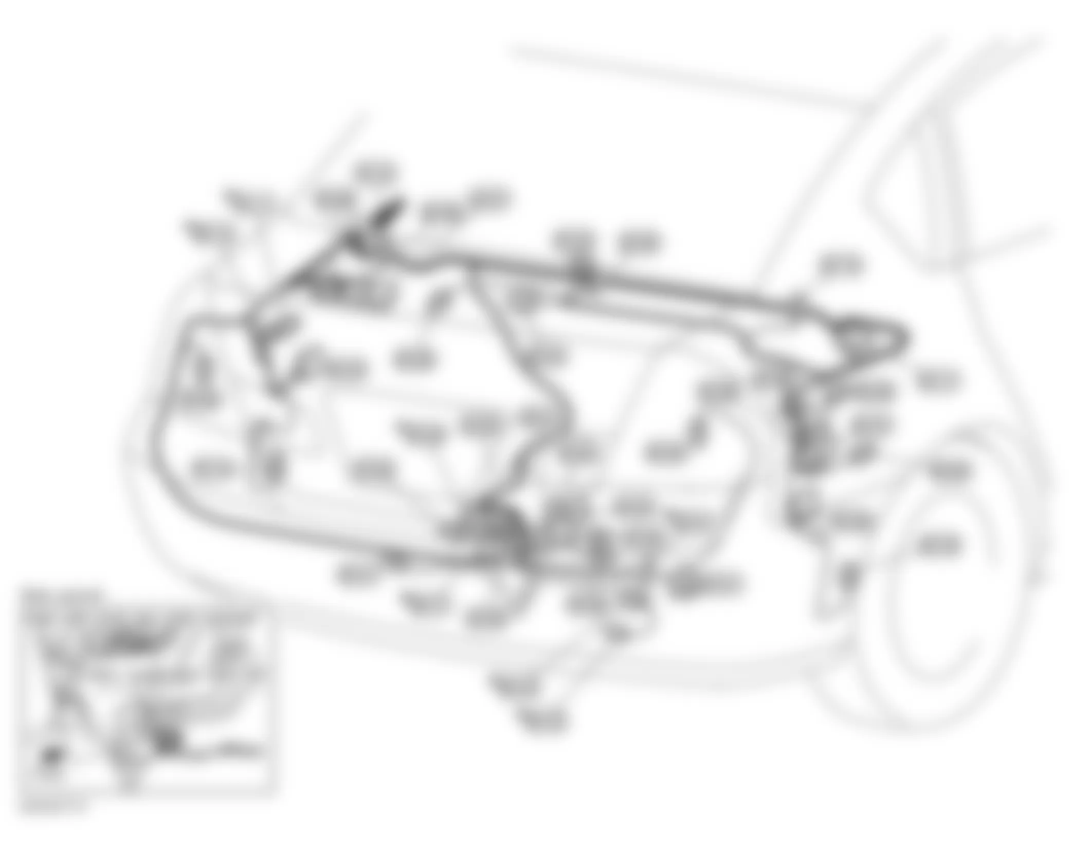 Infiniti M35 2006 - Component Locations -  Luggage Compartment