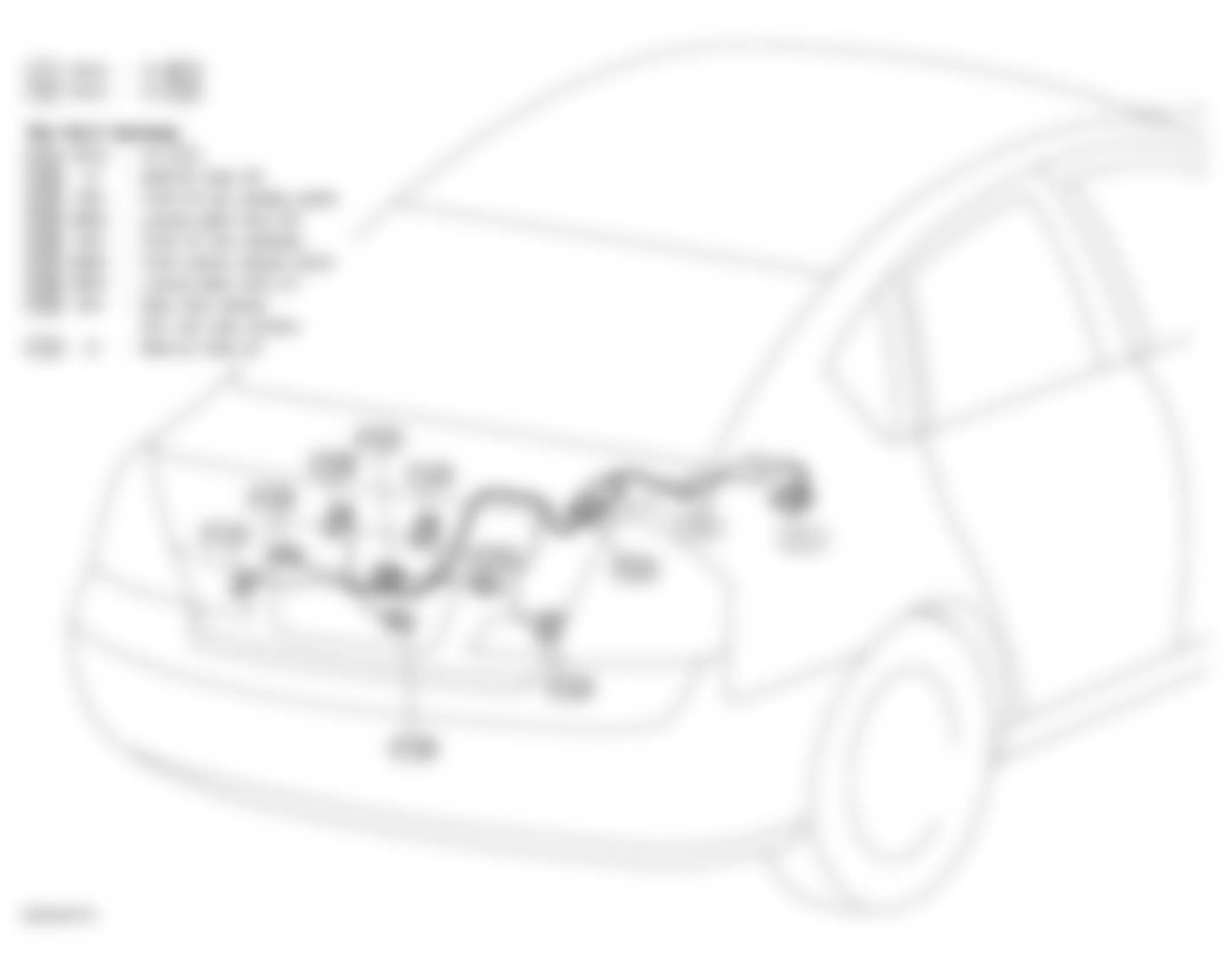 Infiniti M35 2006 - Component Locations -  Luggage Compartment Lid