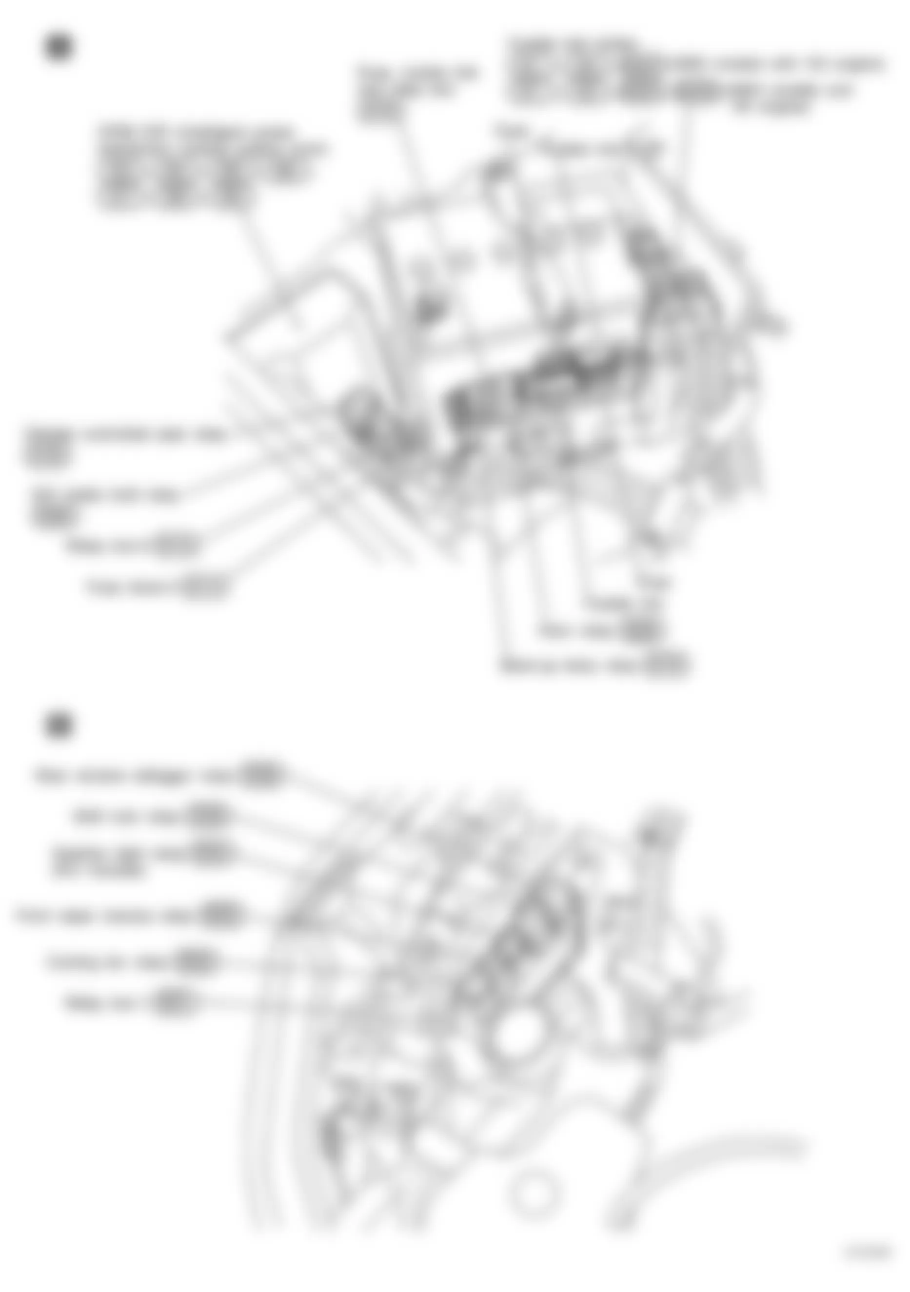 Infiniti M35 2006 - Component Locations -  Identifying Electrical Units Location - Engine Compartment (2 Of 2)