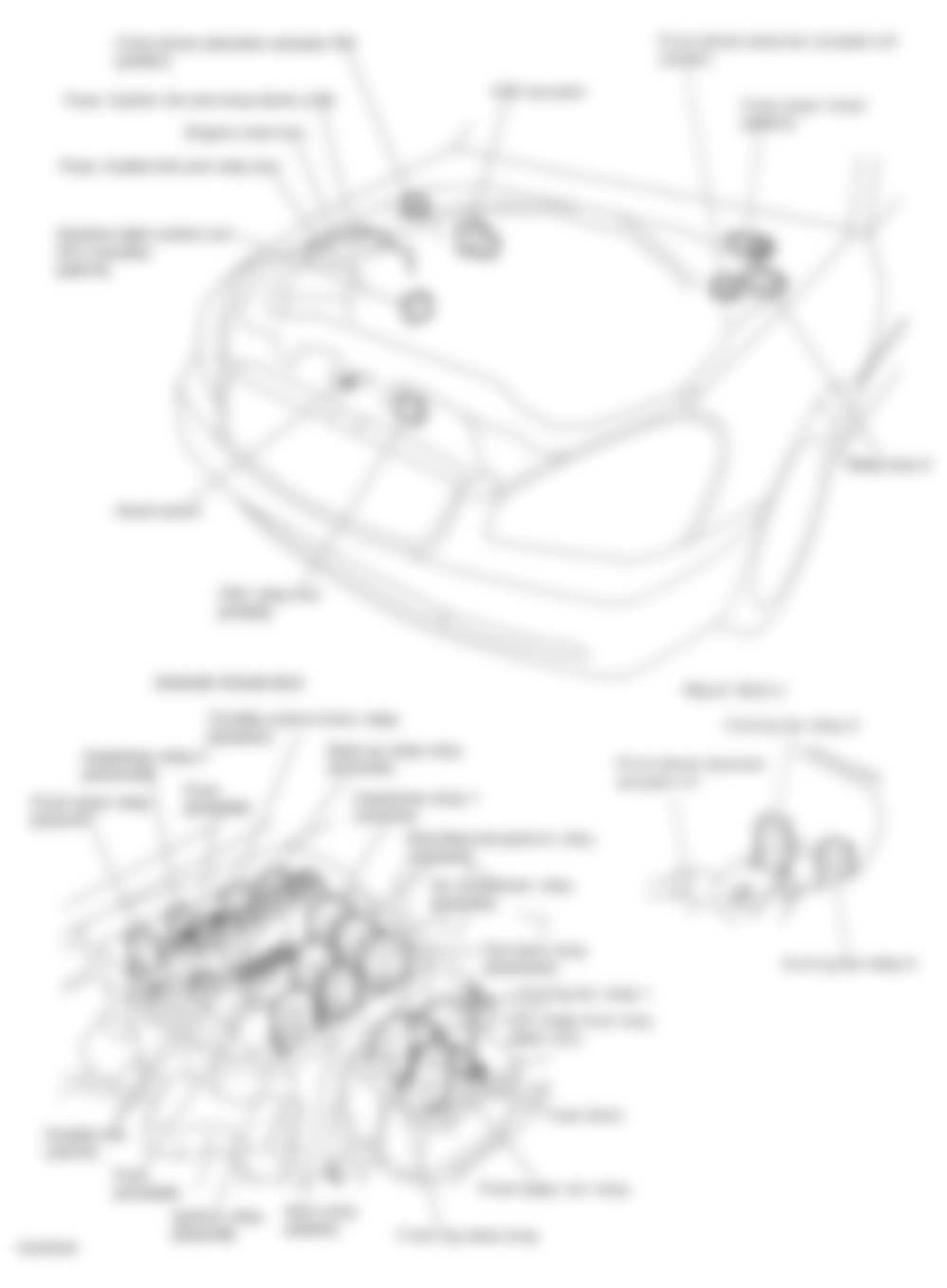 Infiniti Q45 Sport 2006 - Component Locations -  Engine Compartment