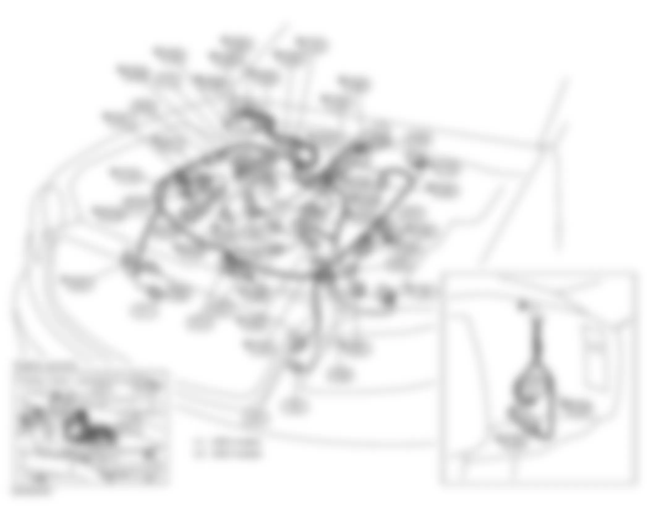 Infiniti FX35 2007 - Component Locations -  Engine (3.5L)