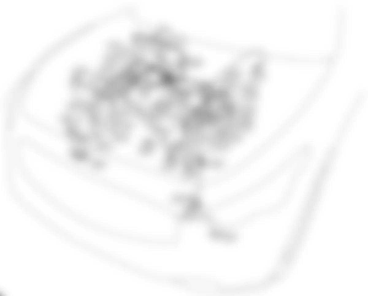 Infiniti FX35 2009 - Component Locations - Engine (3.5L)