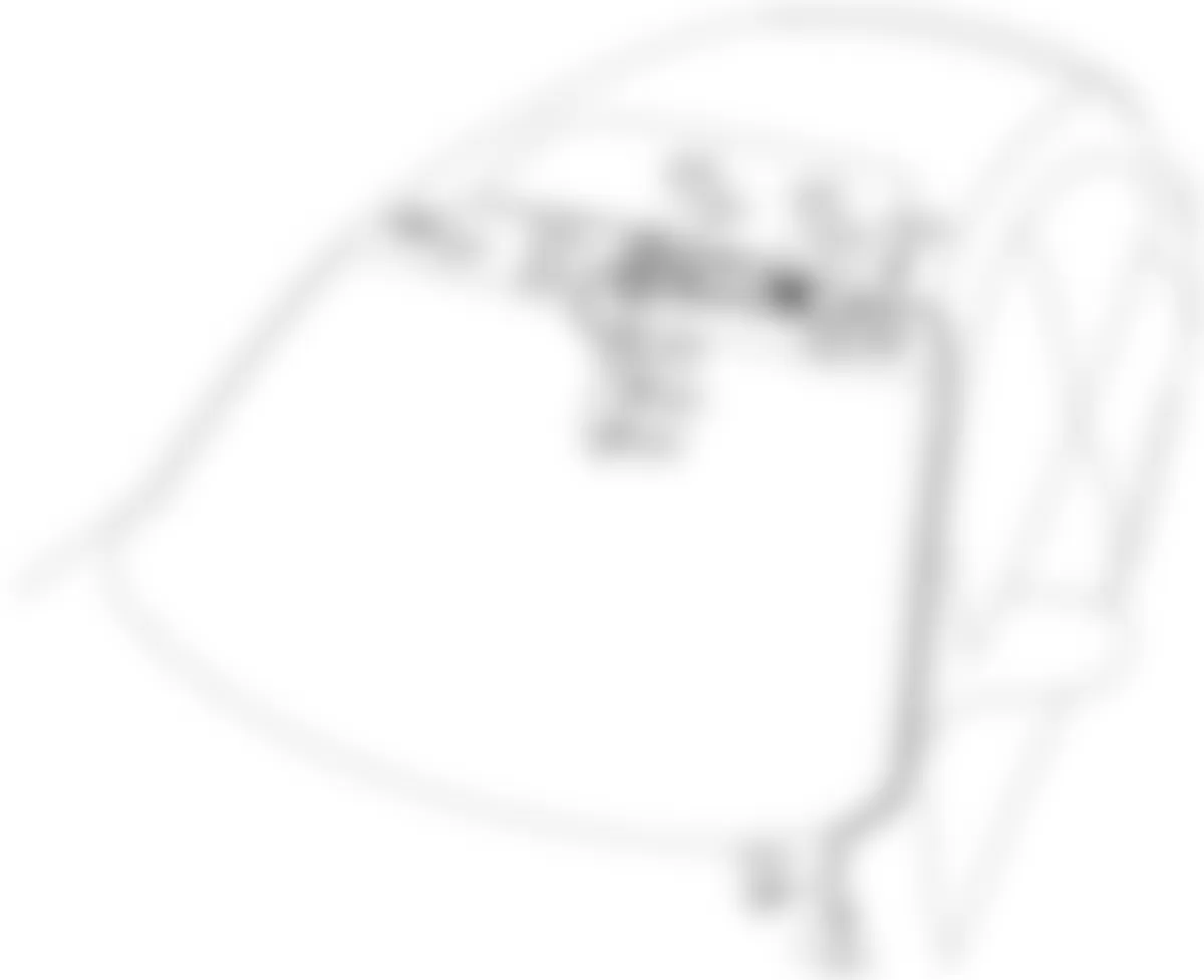 Infiniti FX35 2009 - Component Locations - Roof