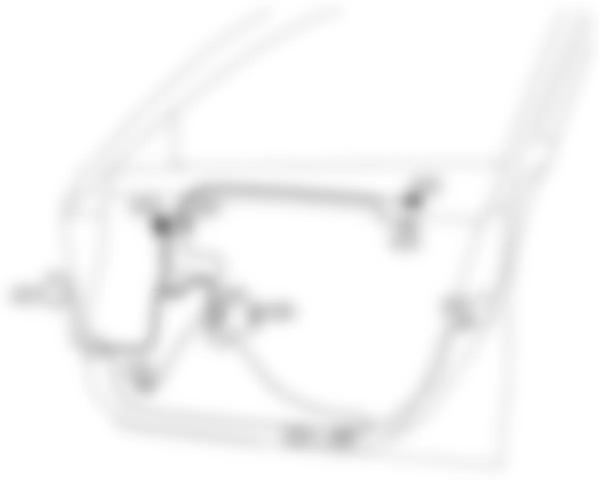 Infiniti FX35 2009 - Component Locations - Front Passengers Door