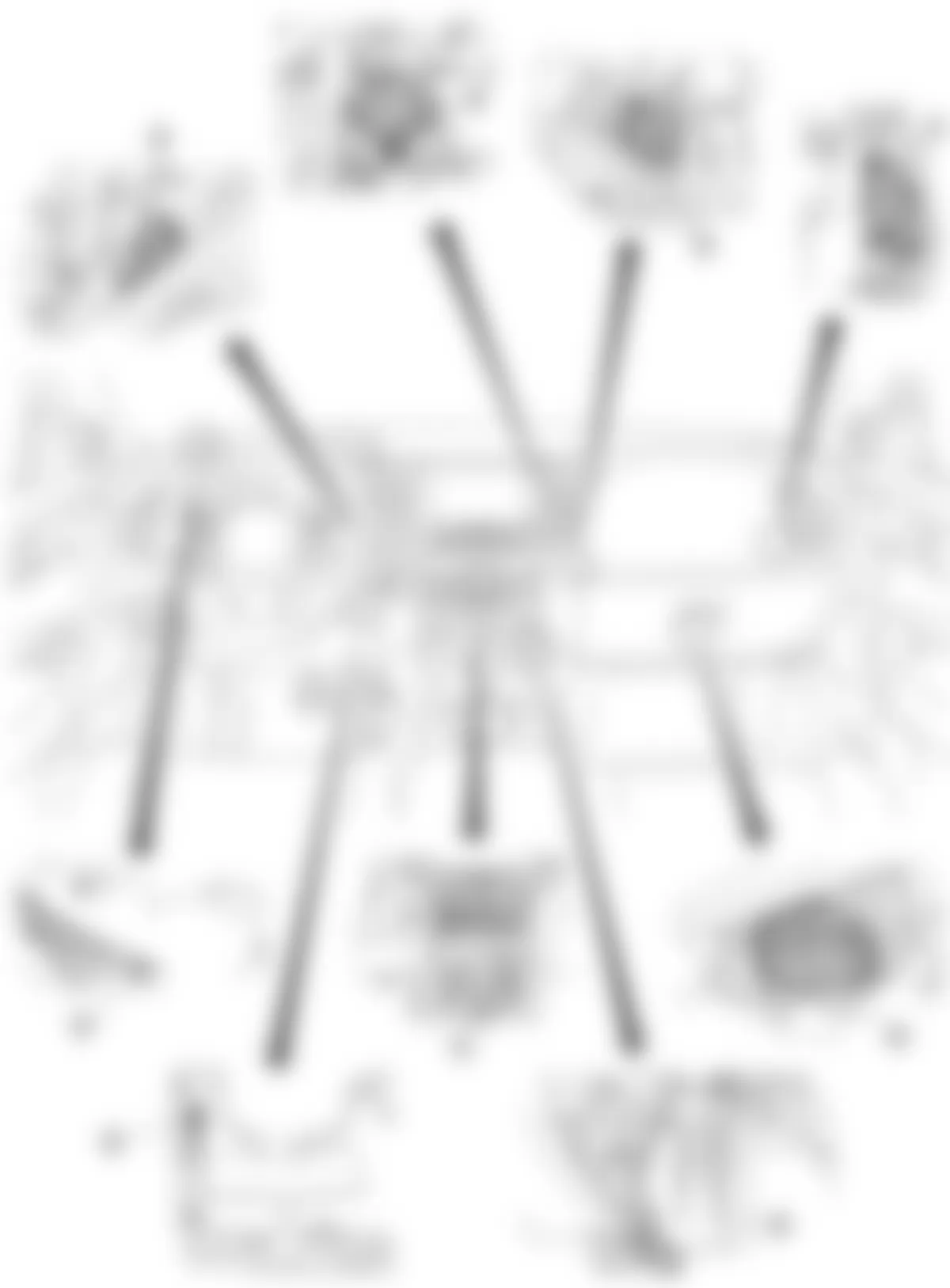 Infiniti FX35 2009 - Component Locations - Dash