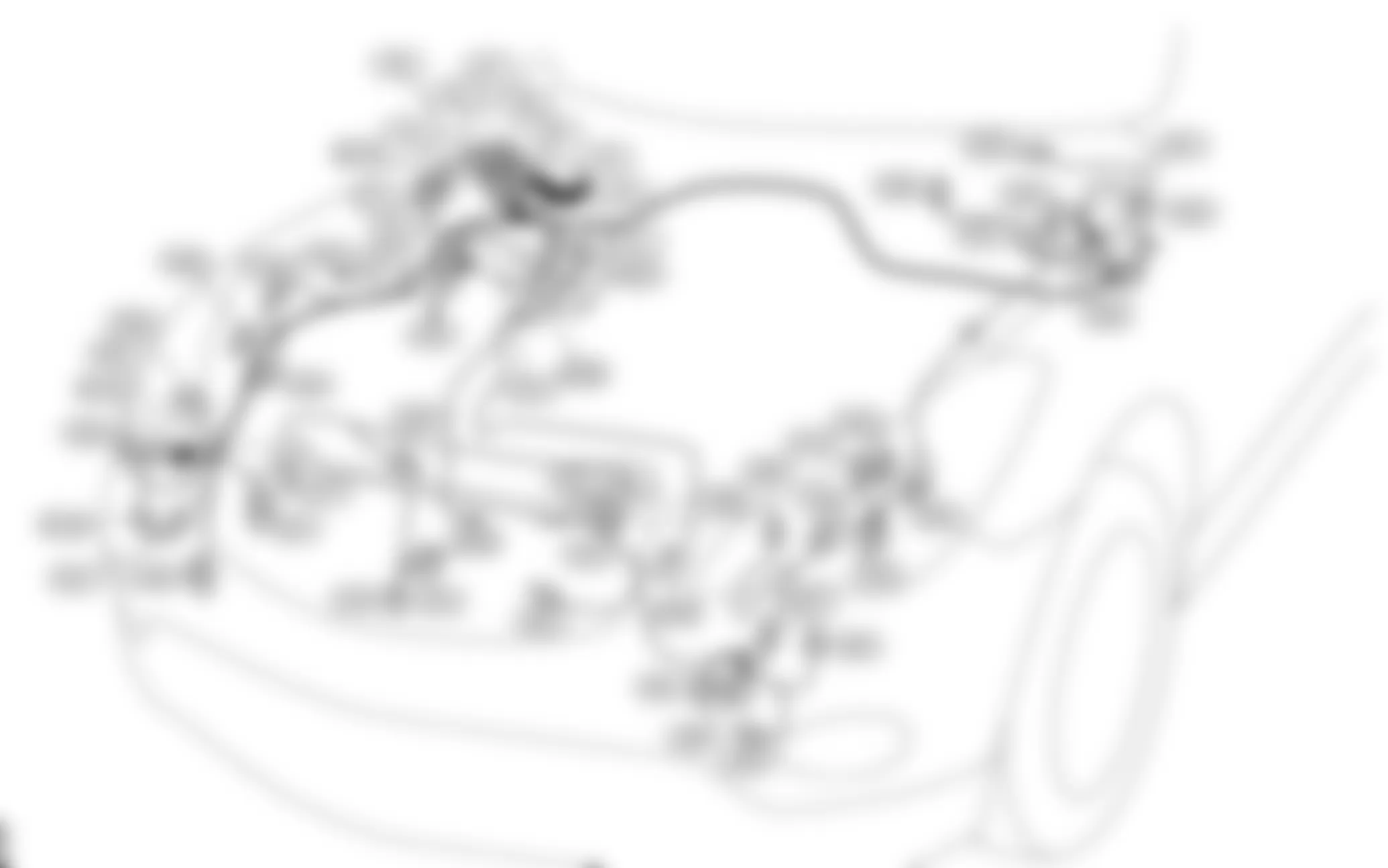 Infiniti EX35 Journey 2010 - Component Locations - Engine Room