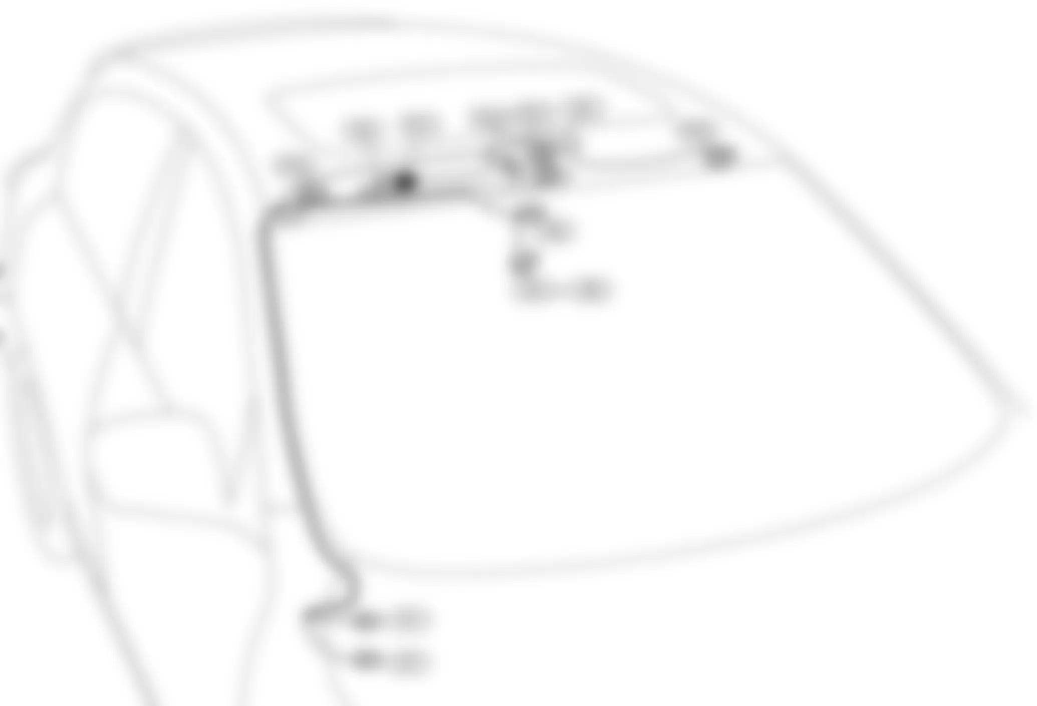 Infiniti EX35 Journey 2010 - Component Locations - Roof