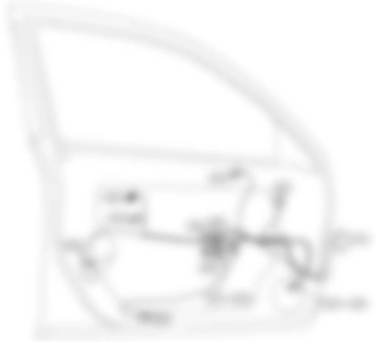 Infiniti EX35 Journey 2010 - Component Locations - Drivers Door