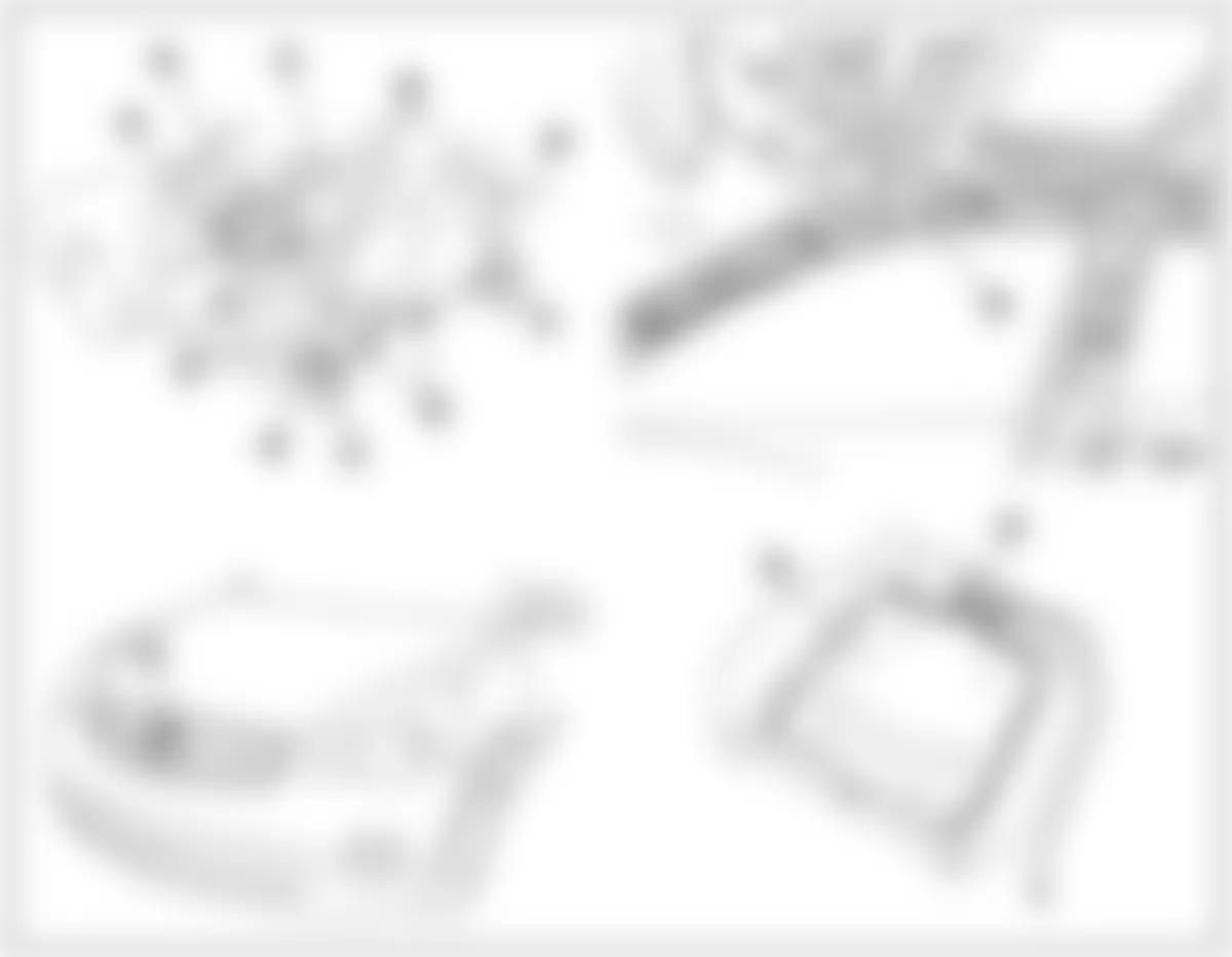 Infiniti EX35 Journey 2010 - Component Locations - SRS Overview