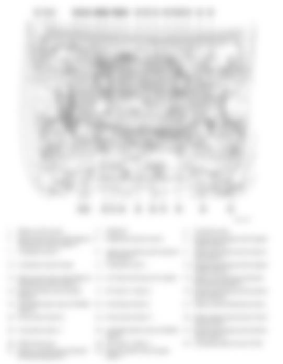 Infiniti EX35 Journey 2010 - Component Locations - Engine