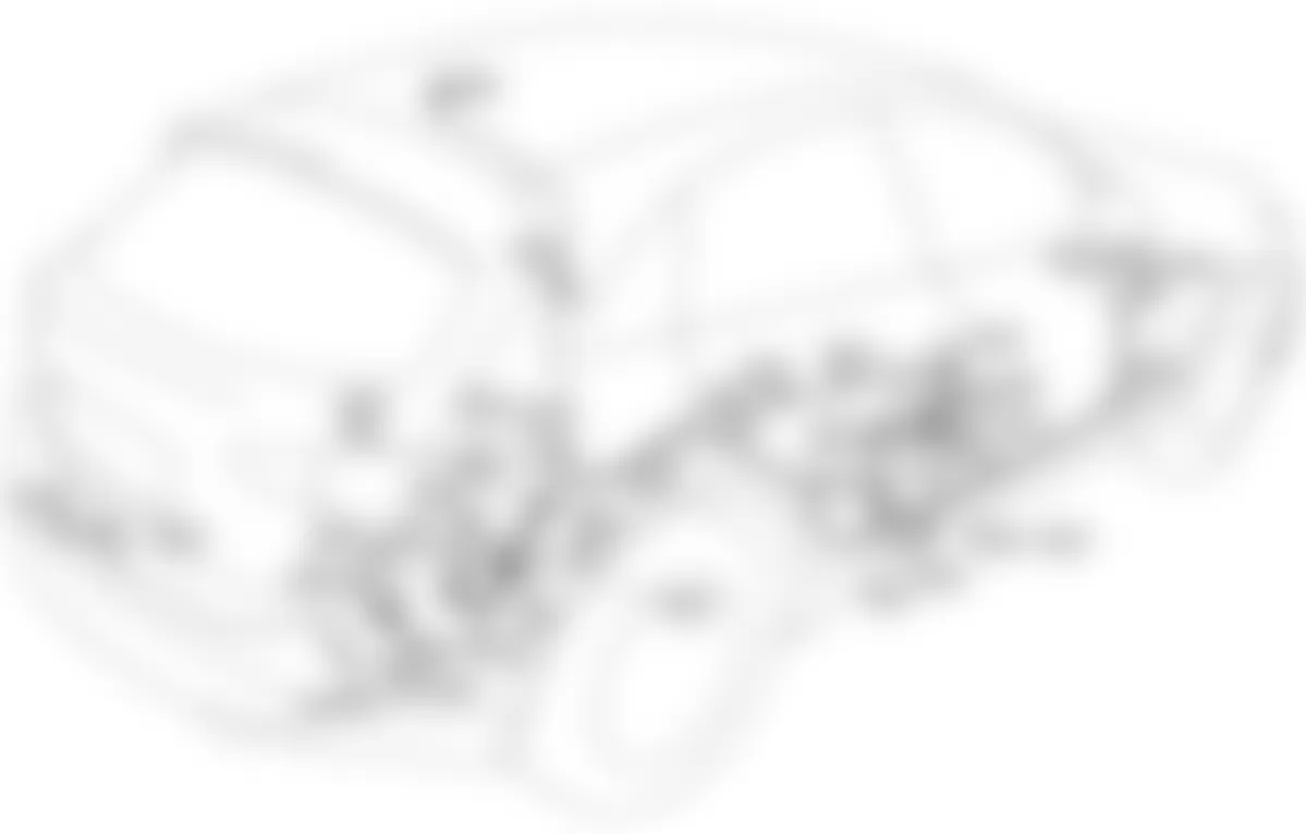 Infiniti FX35 2010 - Component Locations -  Right Side Of Vehicle
