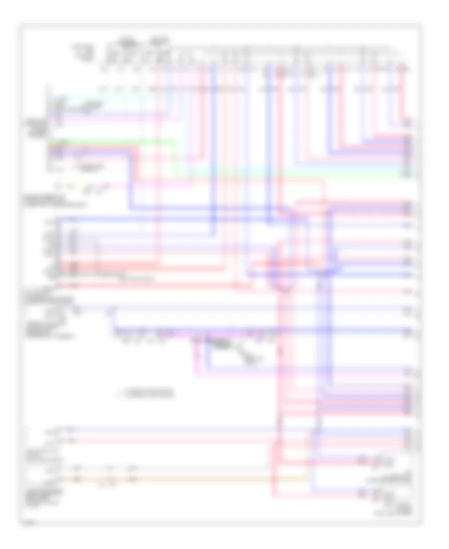 Computer Data Lines Wiring Diagram Except Hybrid 1 of 3 for Infiniti Q50 Hybrid Premium 2014