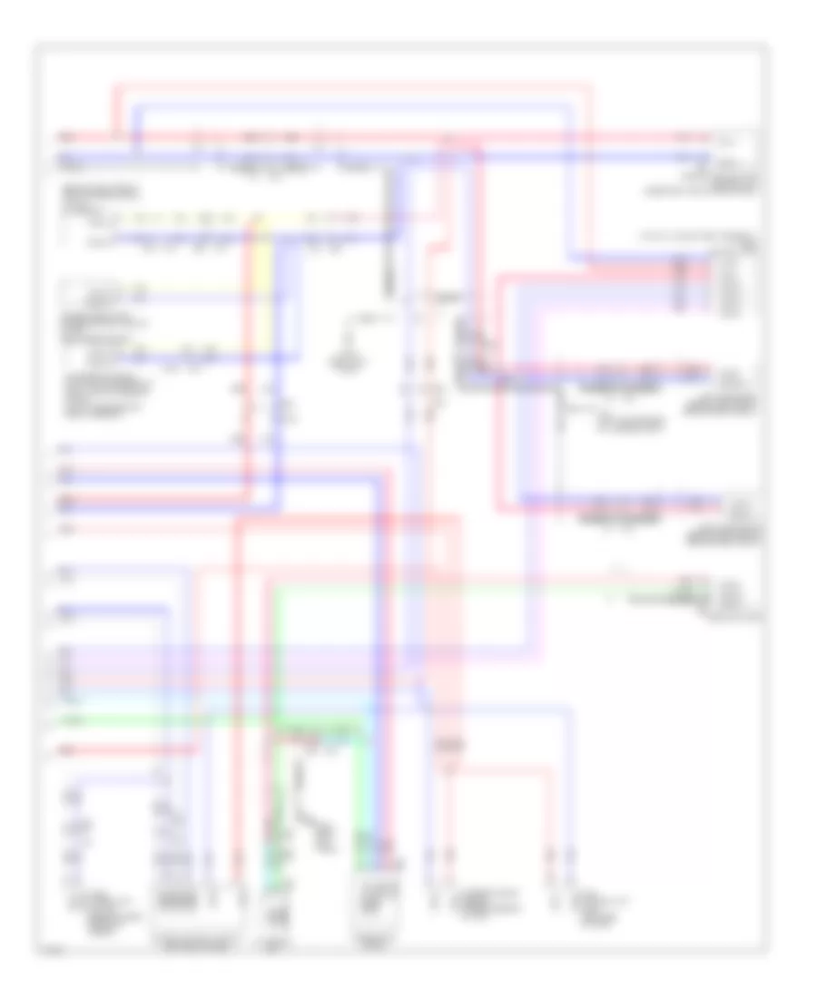 Computer Data Lines Wiring Diagram, Hybrid (3 of 3) for Infiniti Q50 Hybrid Premium 2014