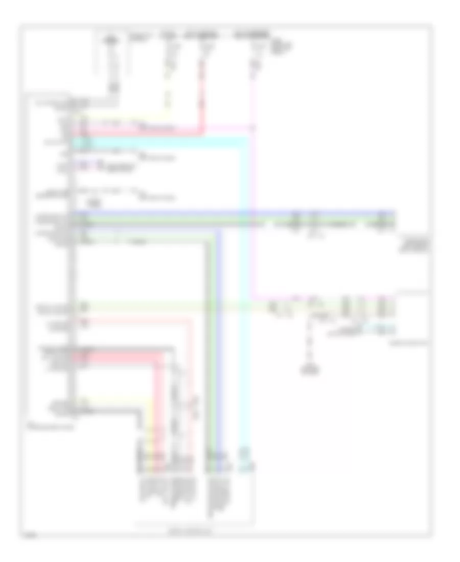 Telematics Wiring Diagram for Infiniti Q50 Hybrid Premium 2014