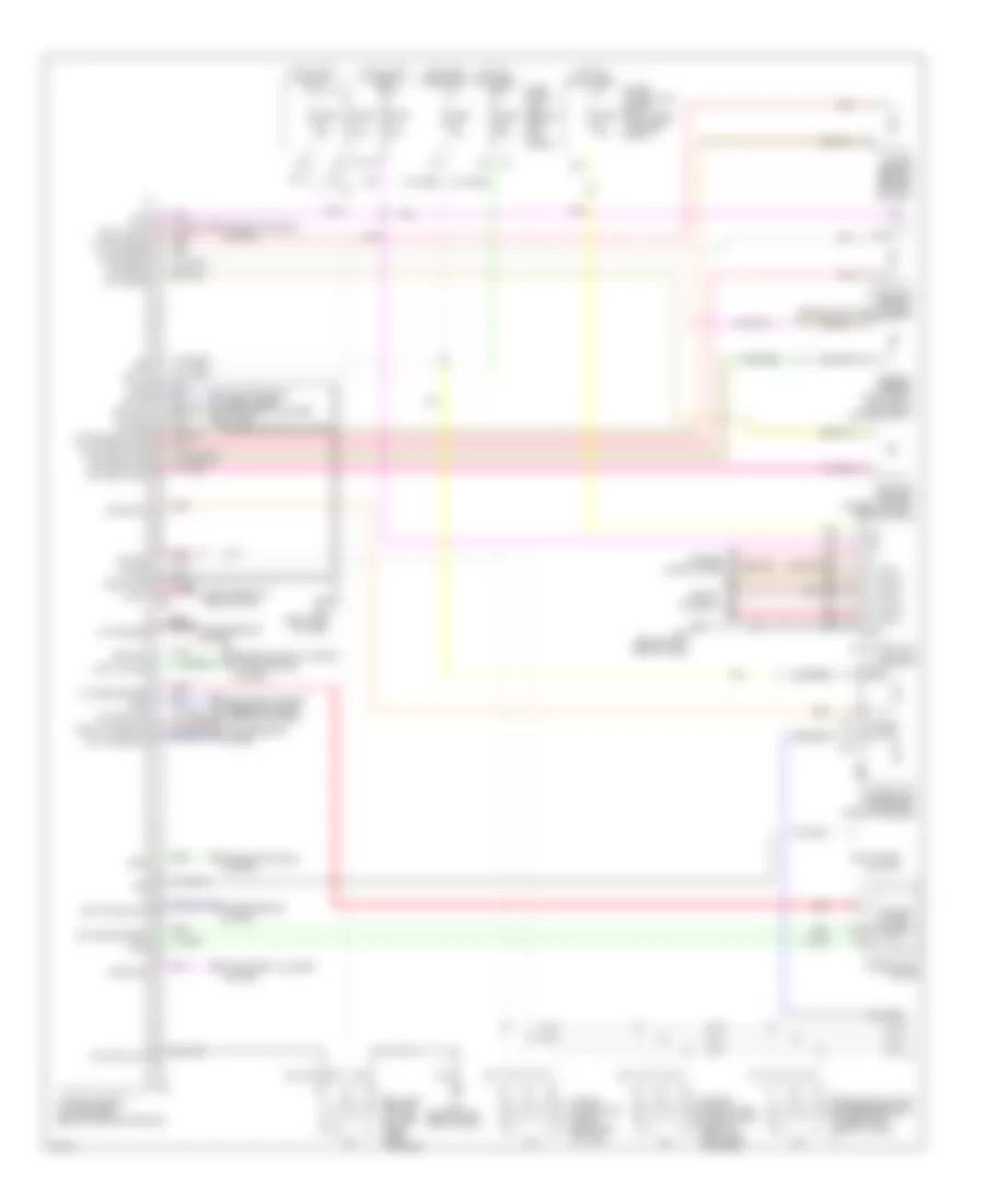 Automatic A C Wiring Diagram 1 of 2 for Infiniti M35 x 2009