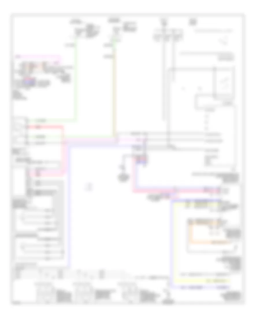 Automatic A C Wiring Diagram 2 of 2 for Infiniti M35 x 2009