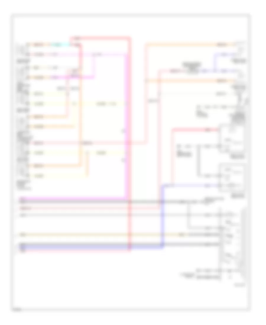 Courtesy Lamps Wiring Diagram 2 of 2 for Infiniti M35 x 2009