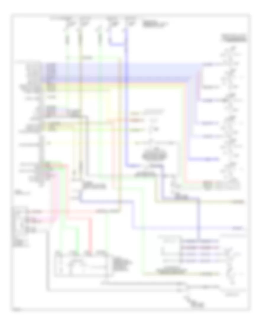 Manual AC Wiring Diagram (1 of 2) for Infiniti G20 2000