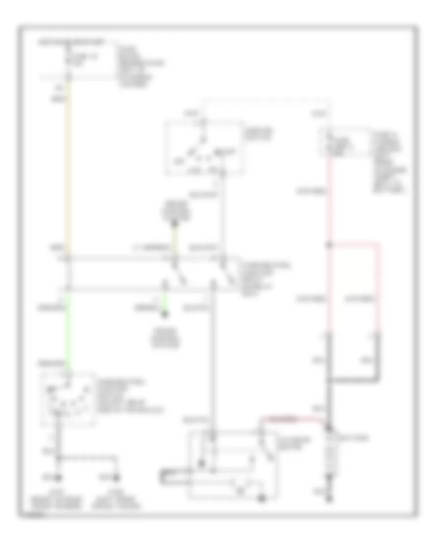Starting Wiring Diagram A T for Infiniti G20 2000