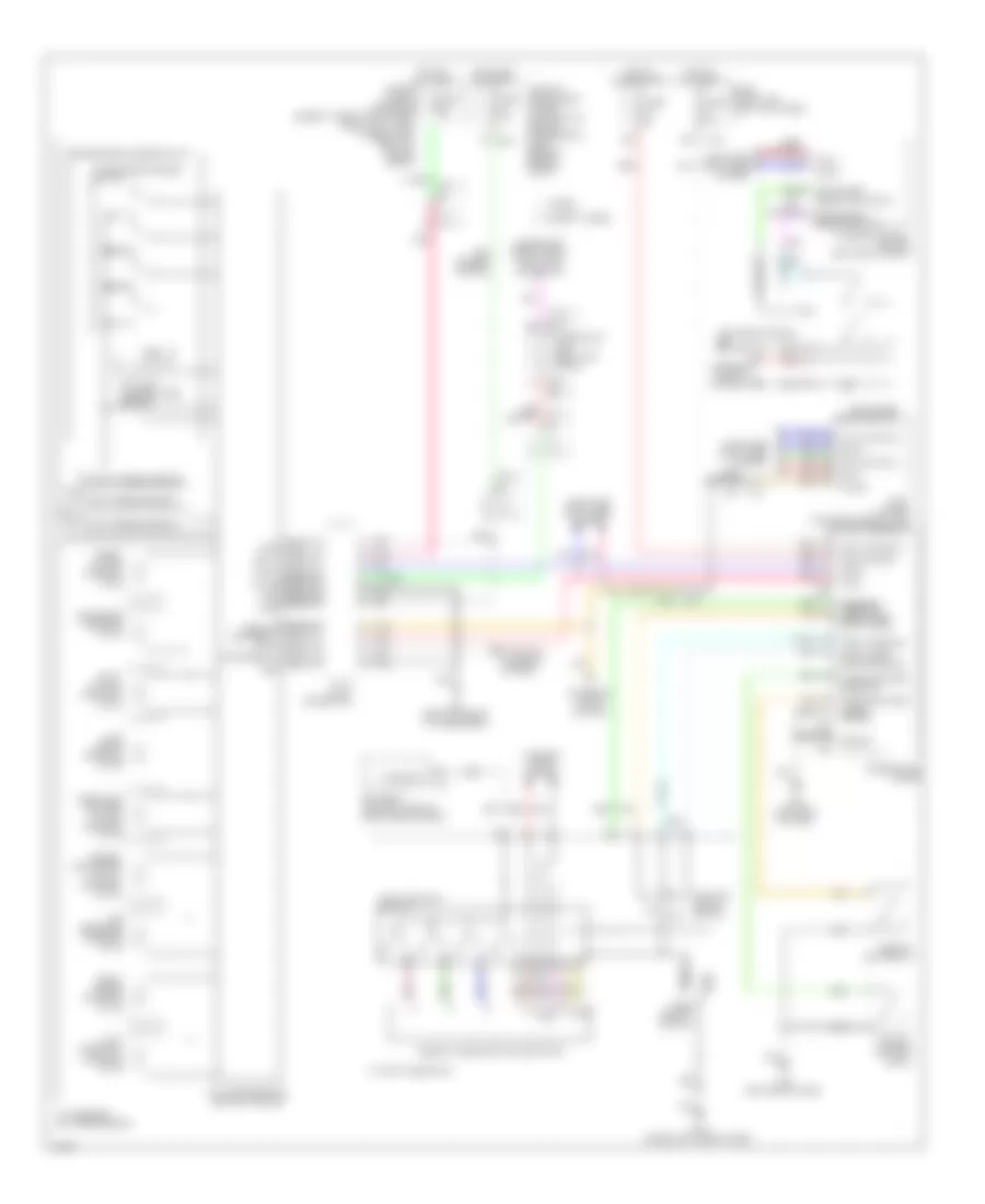 A T Wiring Diagram for Infiniti Q50 Premium 2014