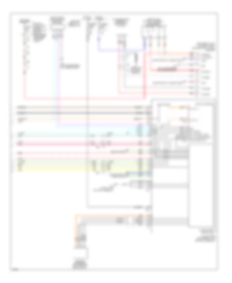 3.5L Hybrid, Hybrid System Wiring Diagram (4 of 4) for Infiniti Q50 Premium 2014